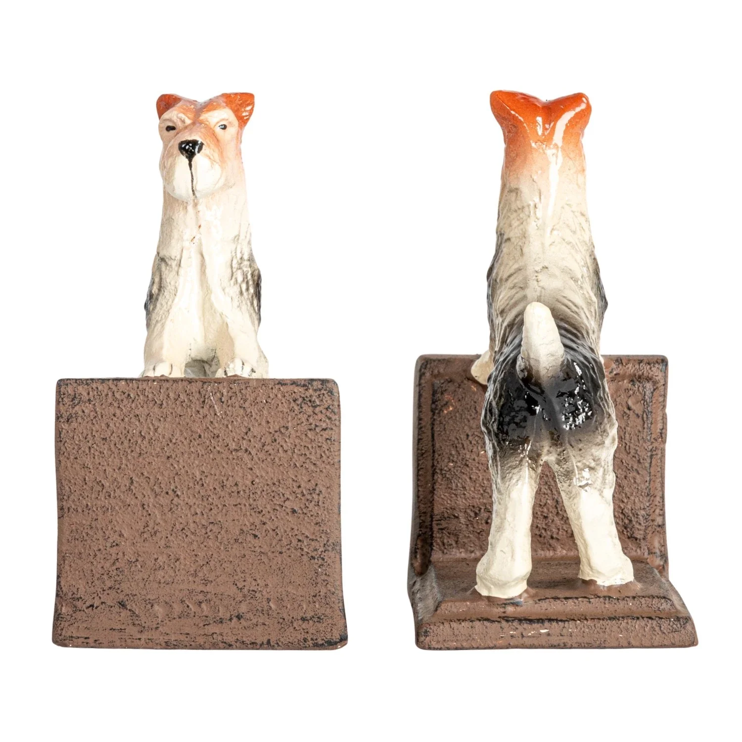Cast Iron Jack Russell Terrier Bookends, Set of 2 - Image 4