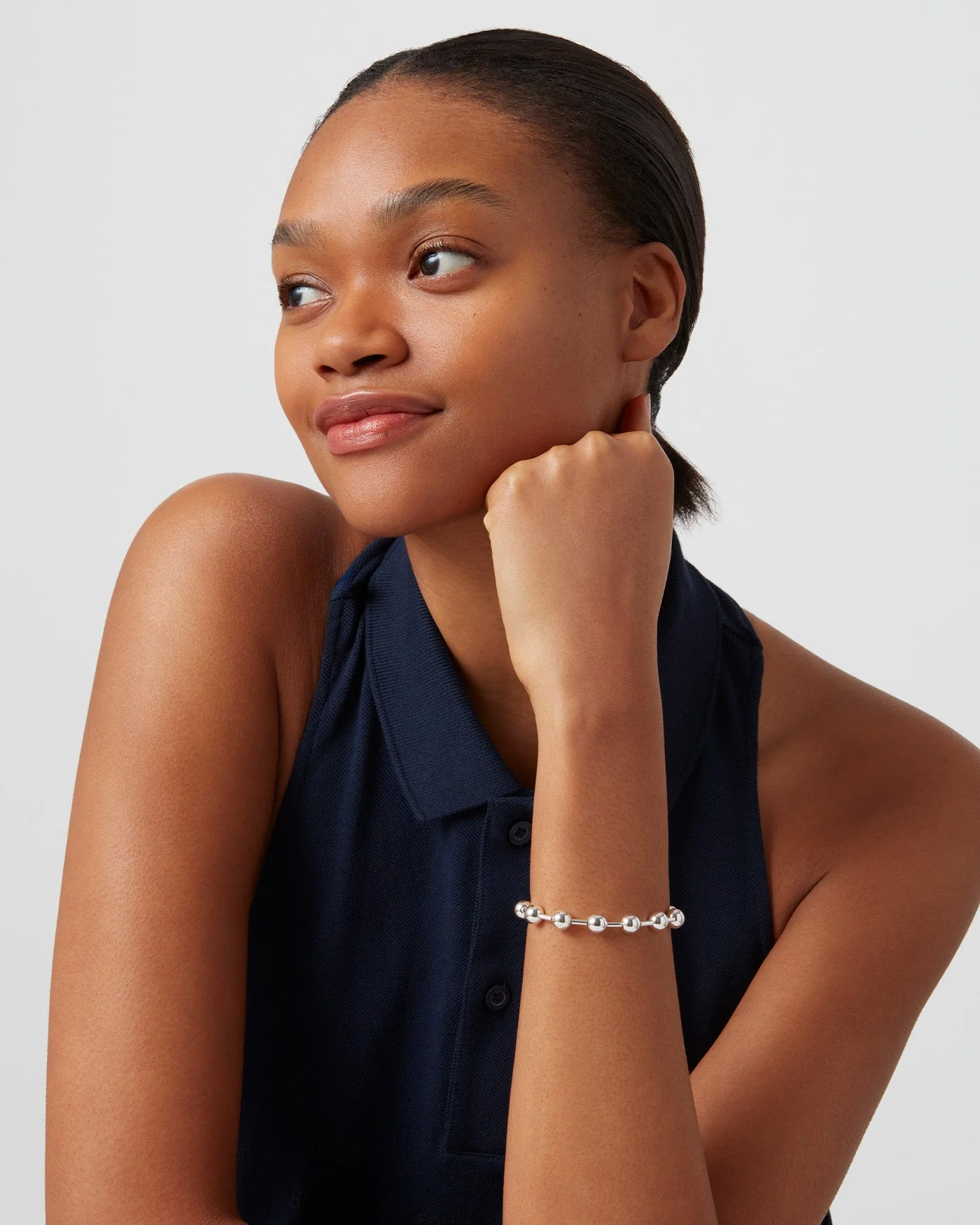 Jenny Bird - Celeste Bracelet - High Polish Silver - Image 2