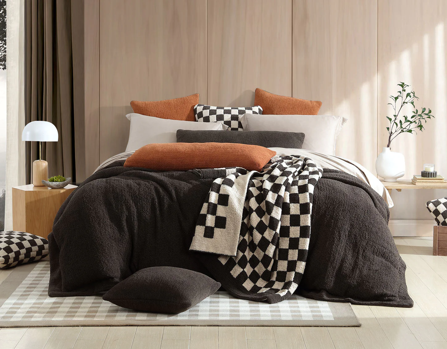 Checkerboard Throw Pillow - Image 11