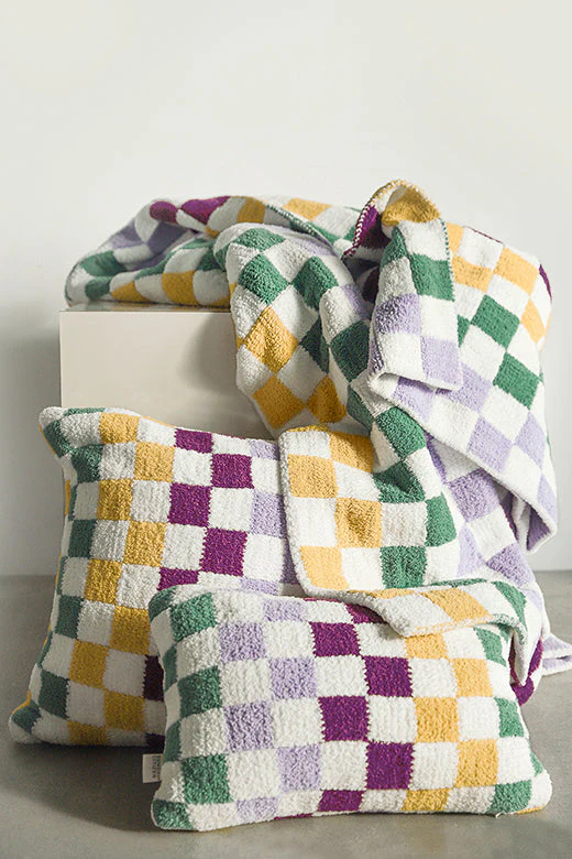 Checkerboard Throw Pillow - Image 15