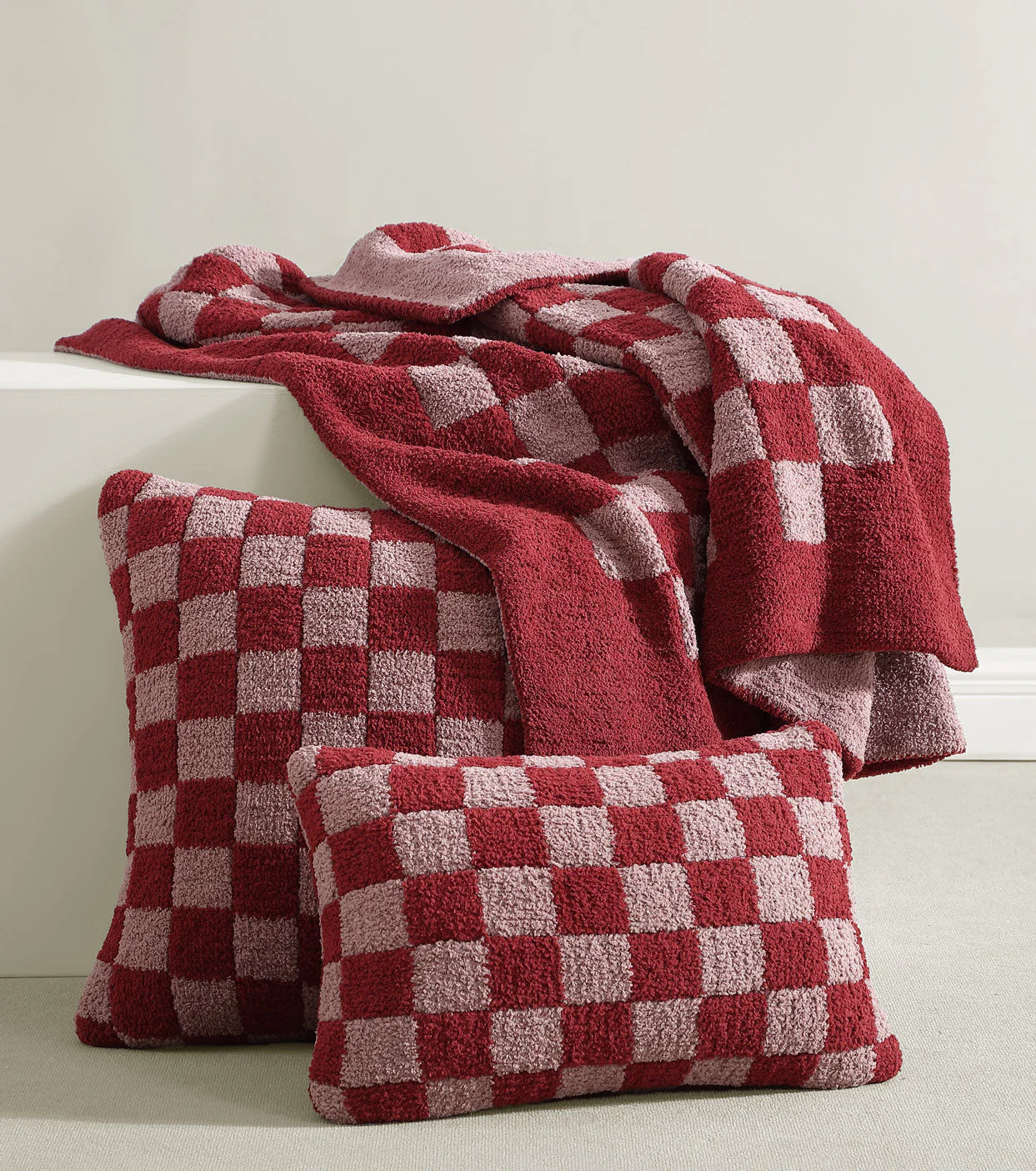 Checkerboard Throw Pillow - Image 25
