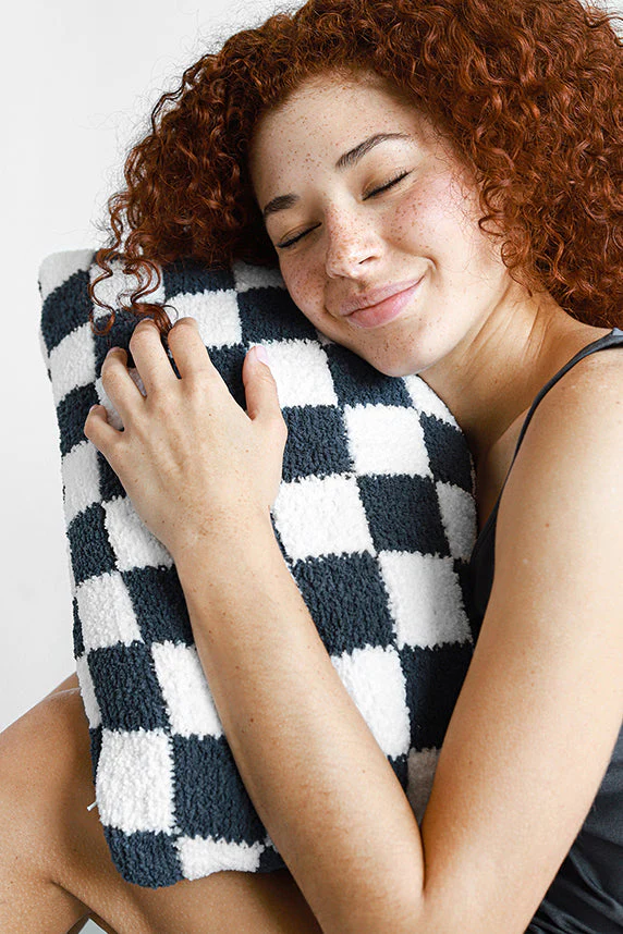 Checkerboard Throw Pillow - Image 5