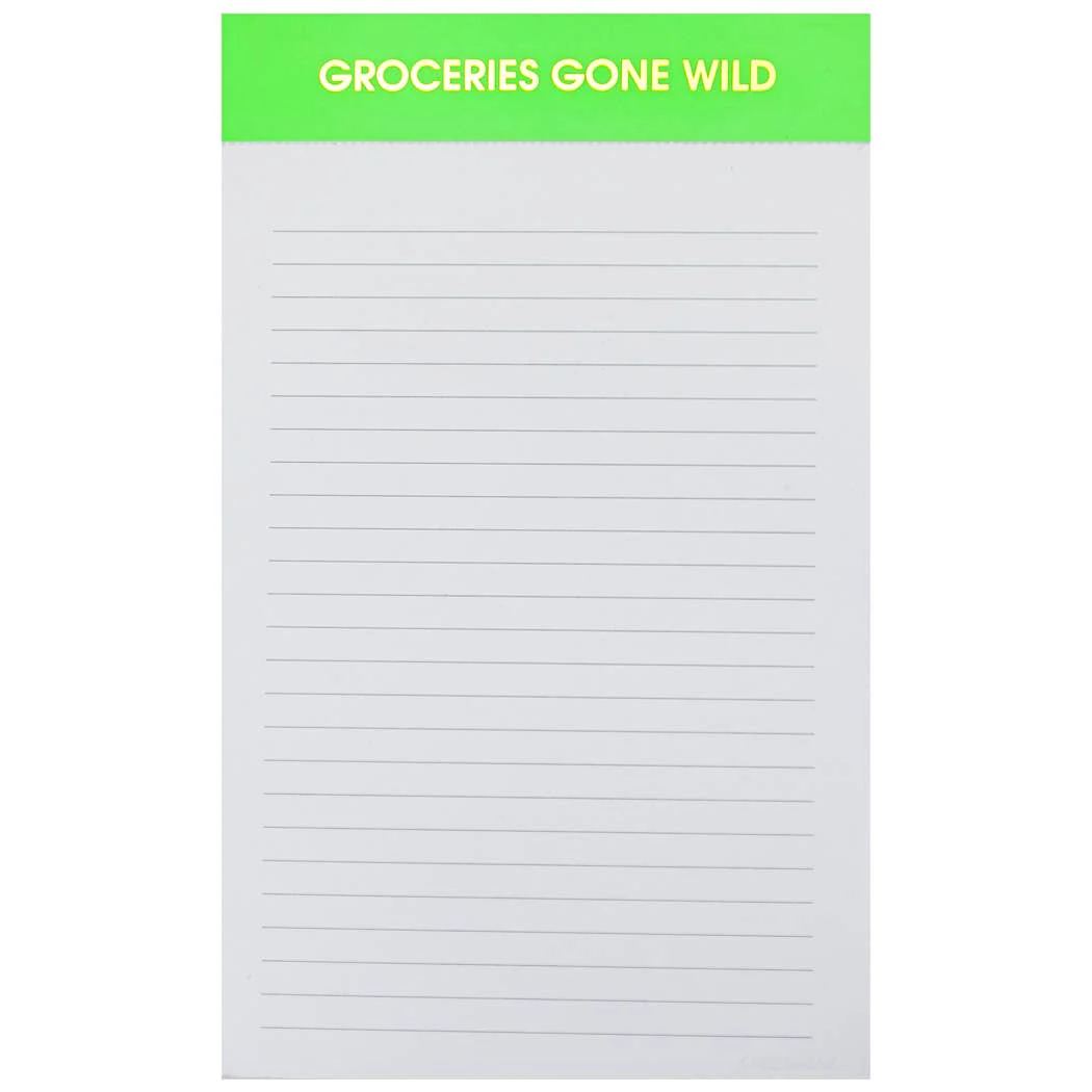 Chez Gagné - Groceries Gone Wild Notepad - Image 2