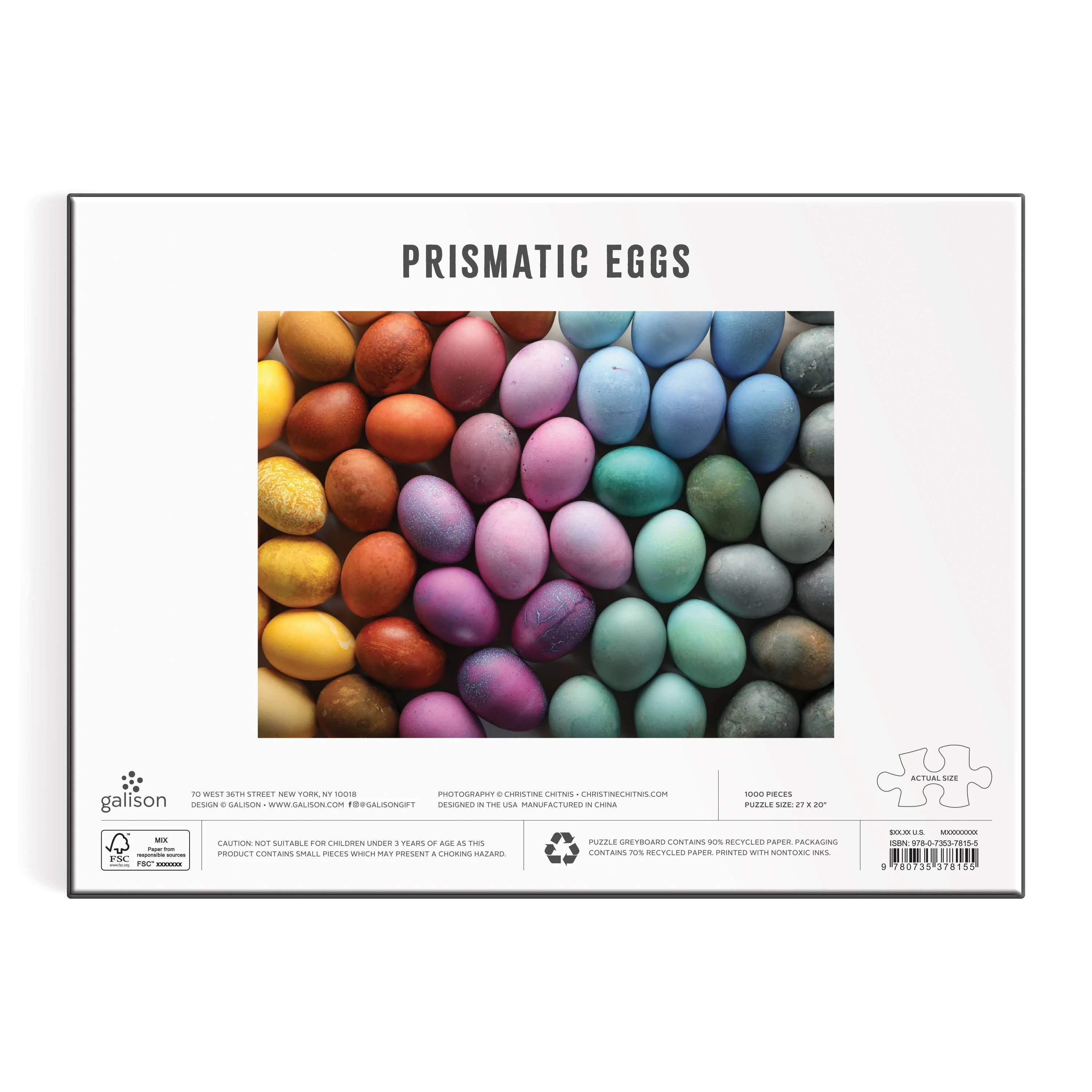 Prismatic Eggs 1000 Piece Puzzle - Image 4