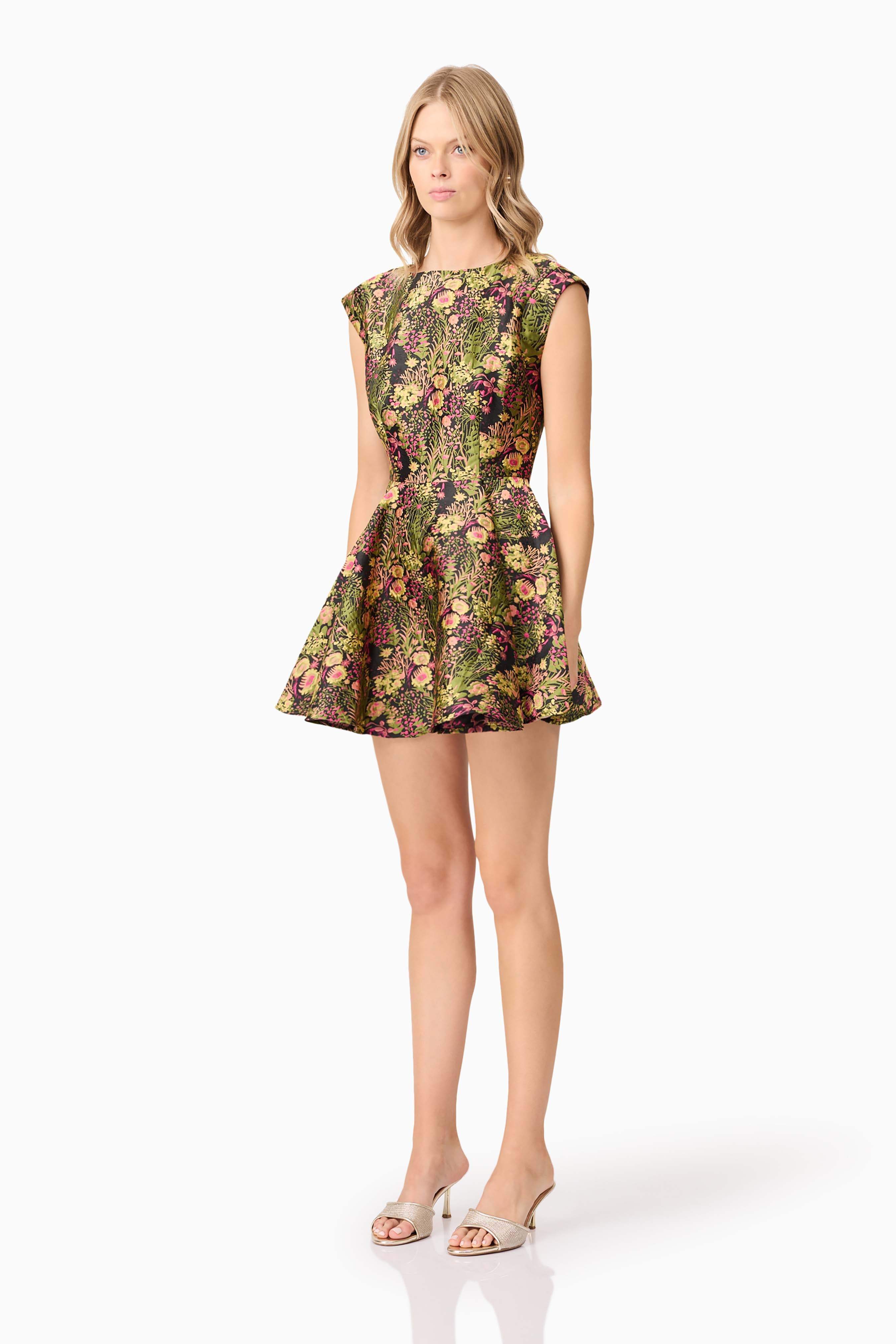 Elliatt - Cindy A-Line Mini Dress - Floral - Image 2