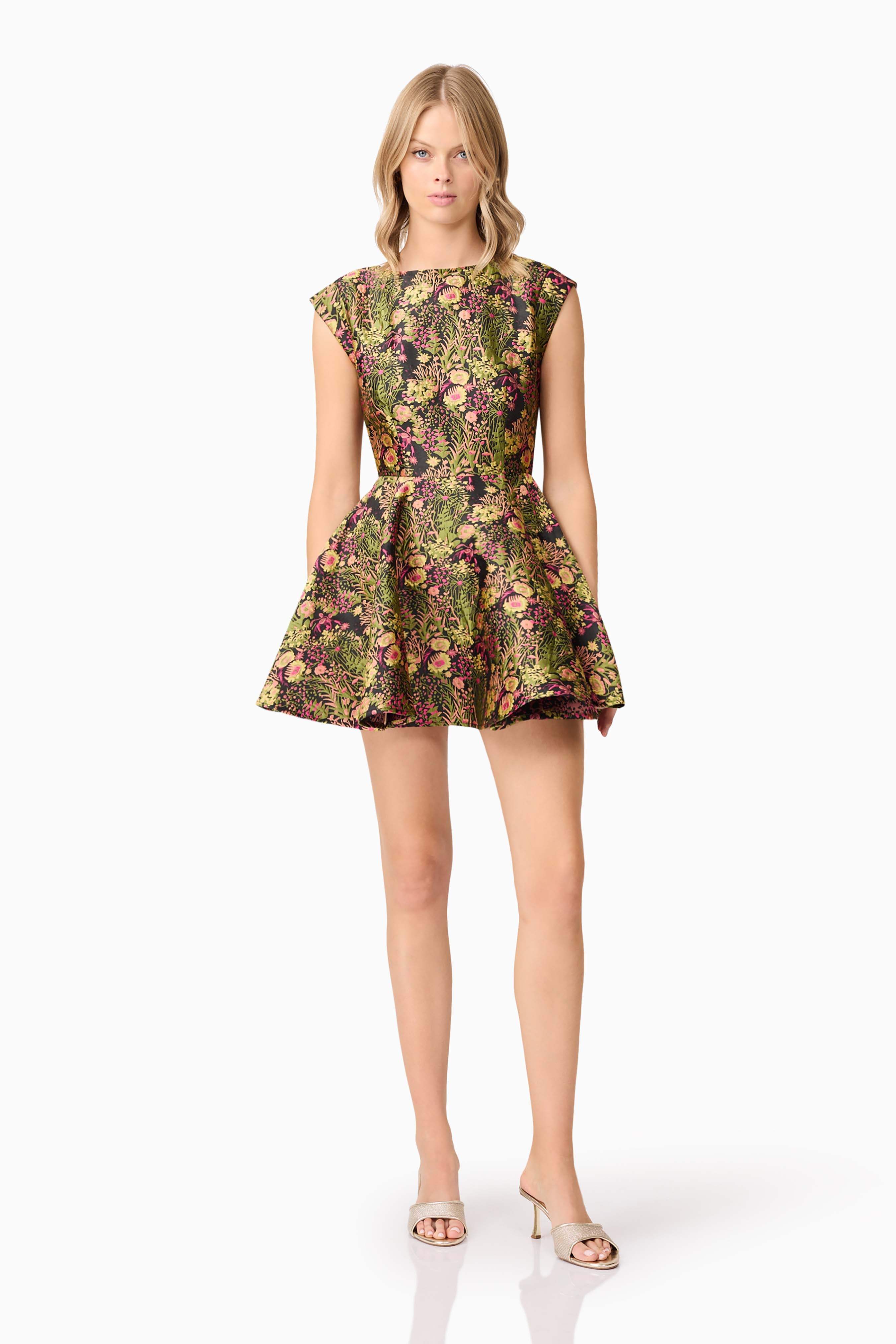 Elliatt - Cindy A-Line Mini Dress - Floral - Image 3