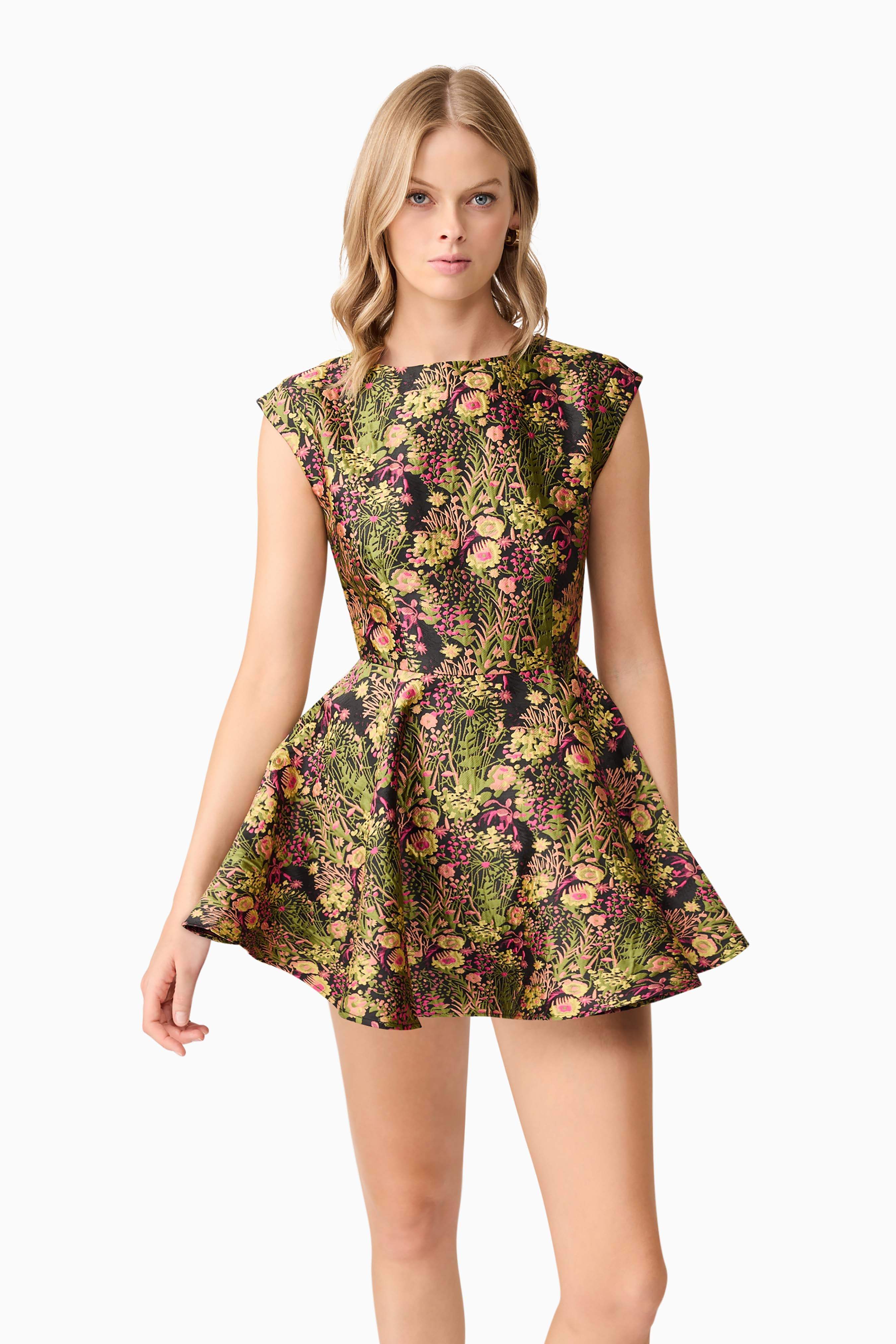 Elliatt - Cindy A-Line Mini Dress - Floral - Image 5