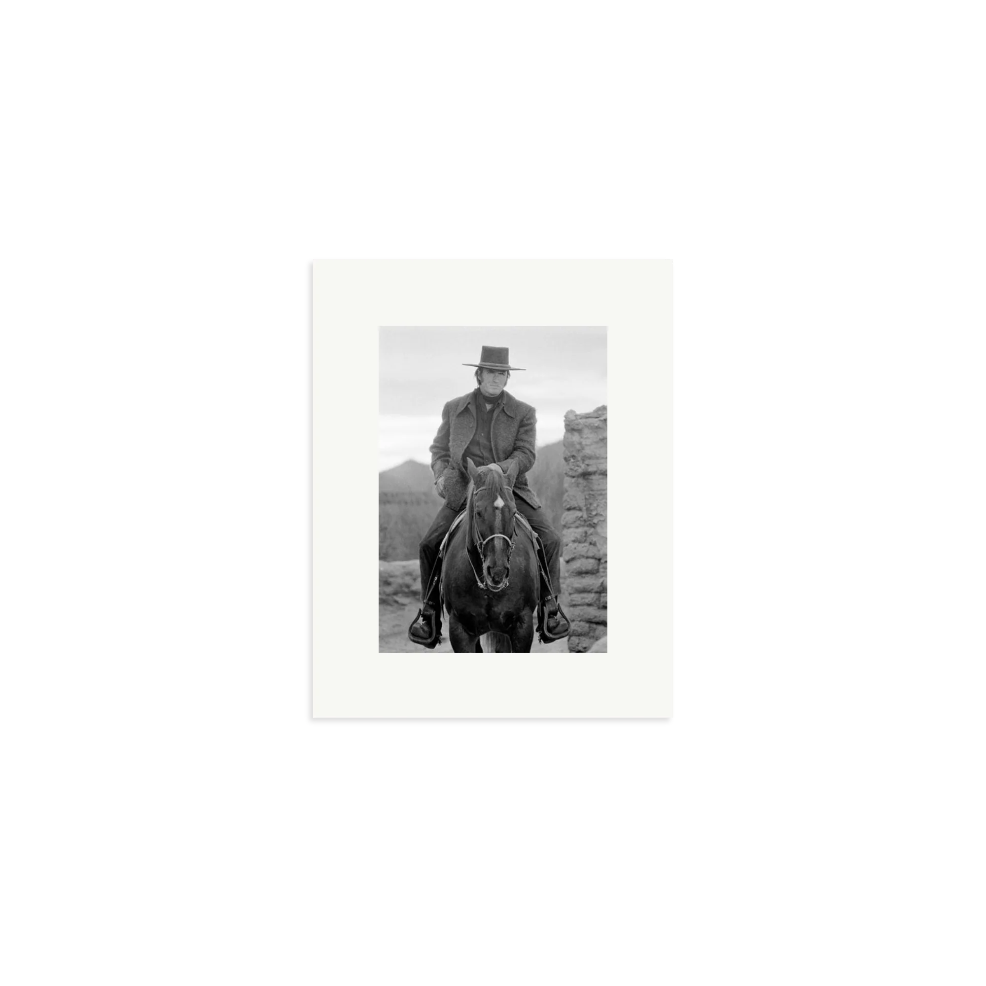 Clint Eastwood On Horse - Image 11