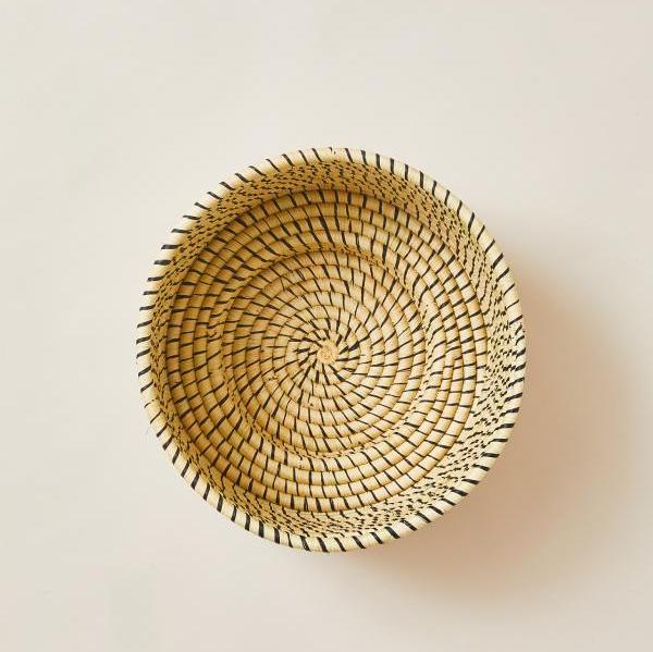 Coiled Raffia Centerpiece Bowl - Image 2