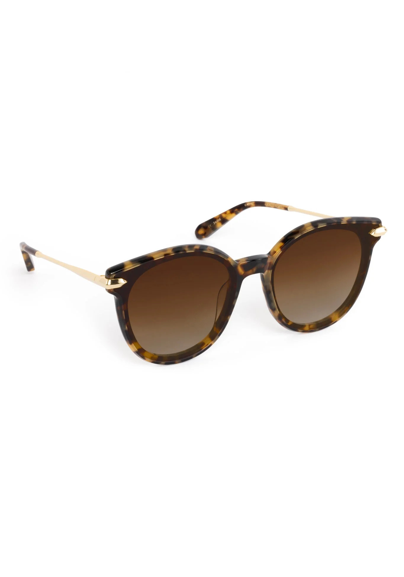 Krewe Sunglasses - Colette Nylon - Blonde Tortoise 18K - Image 4