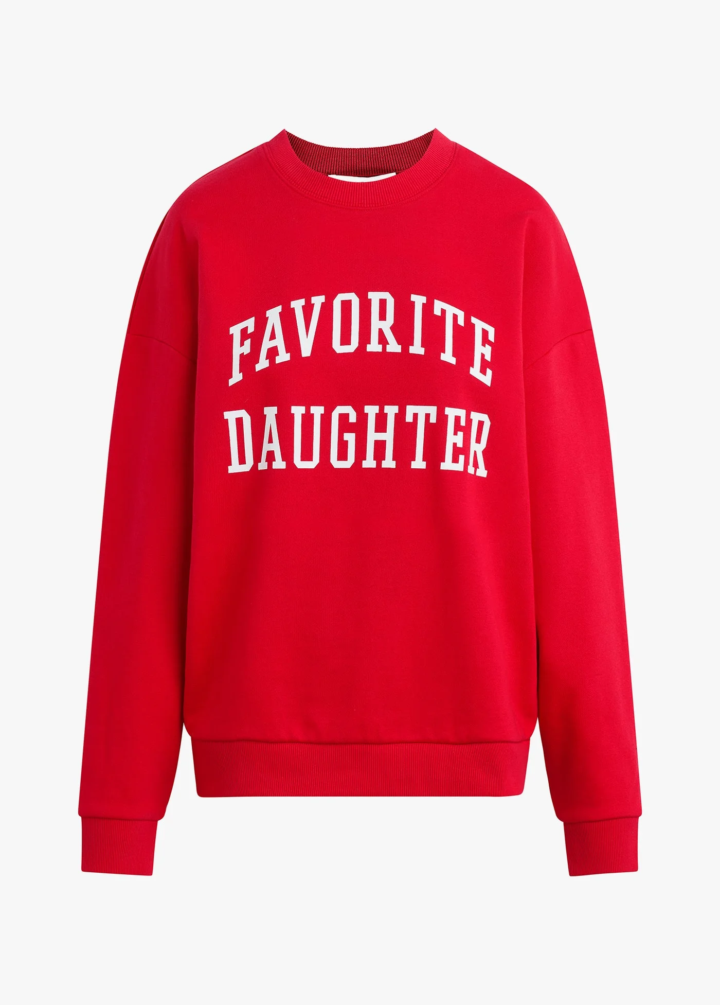 Favorite Daughter - The Collegiate Sweatshirt - Haute Rouge - Image 5