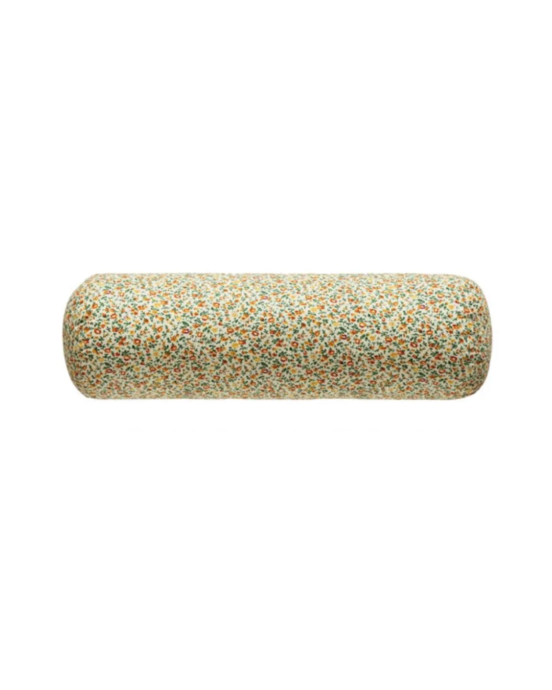 Cotton Printed Bolster Pillow with Ditsy Floral Pattern - Image 3