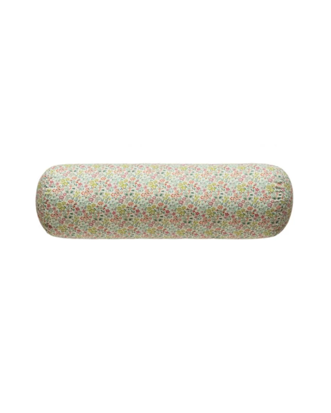 Cotton Printed Bolster Pillow with Ditsy Floral Pattern - Image 5