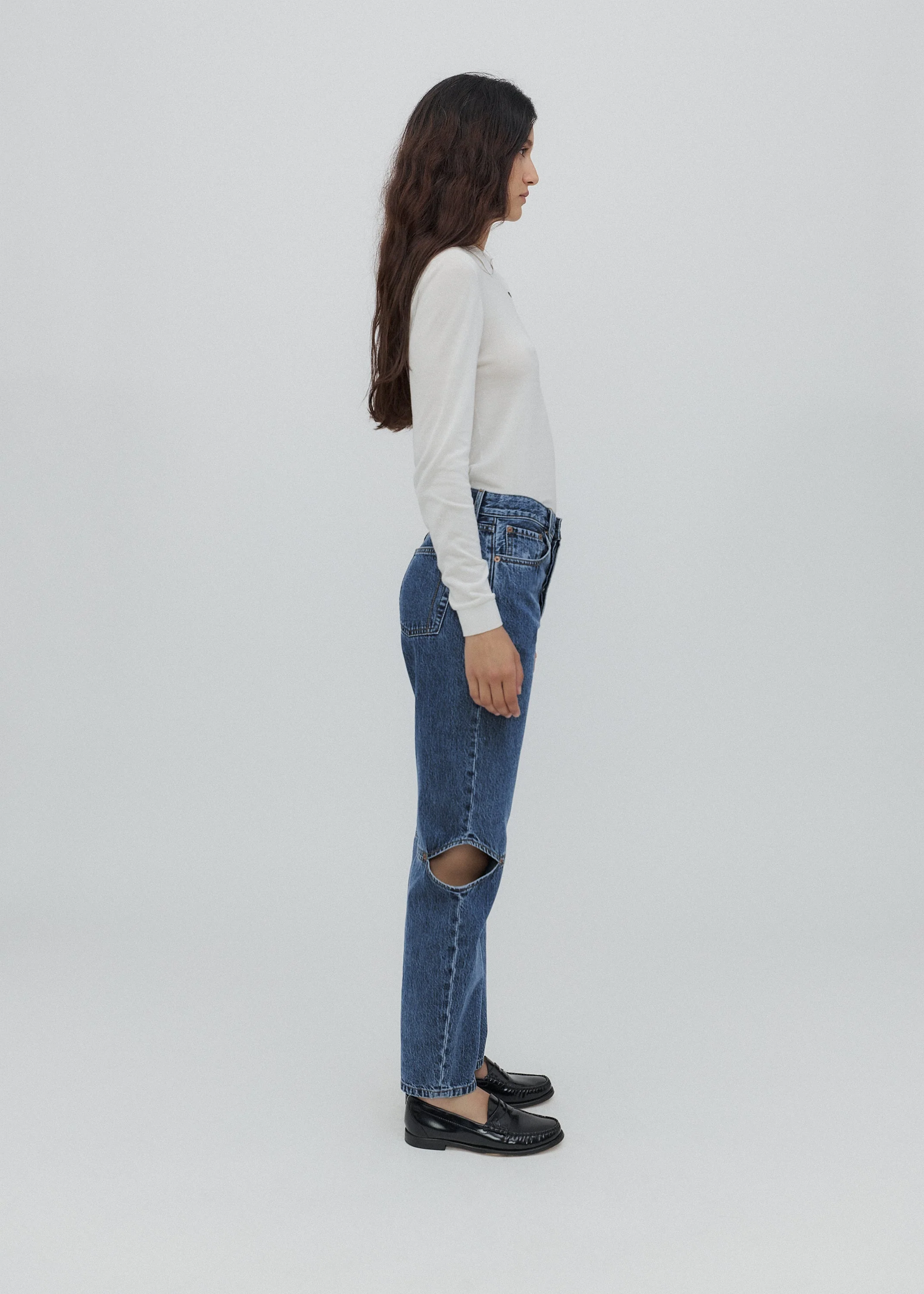 STILL HERE - Cowgirl Jeans - Classic Blue - Image 2