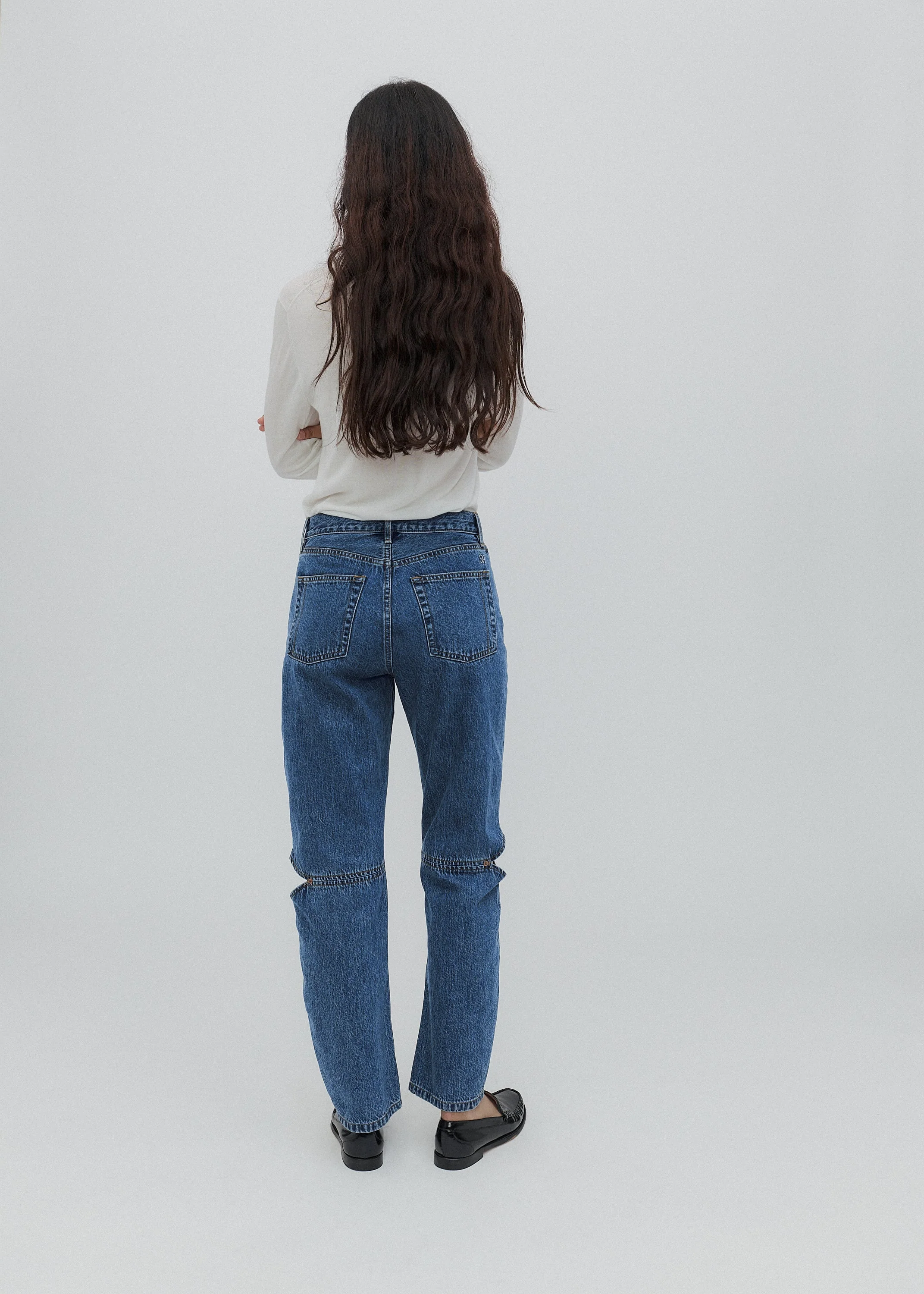 STILL HERE - Cowgirl Jeans - Classic Blue - Image 3