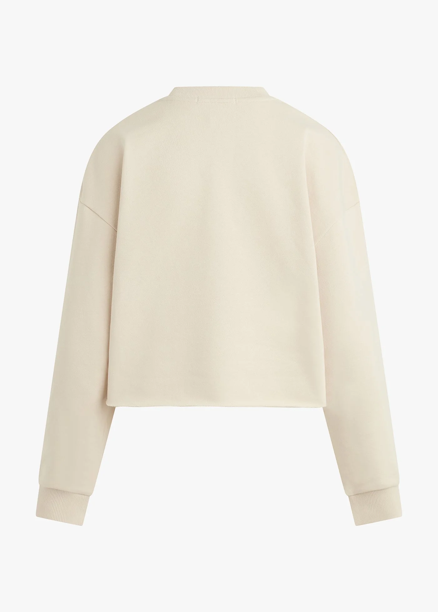 Favorite Daughter - The Cropped Collegiate Sweatshirt - French Oak Snow White - Image 7