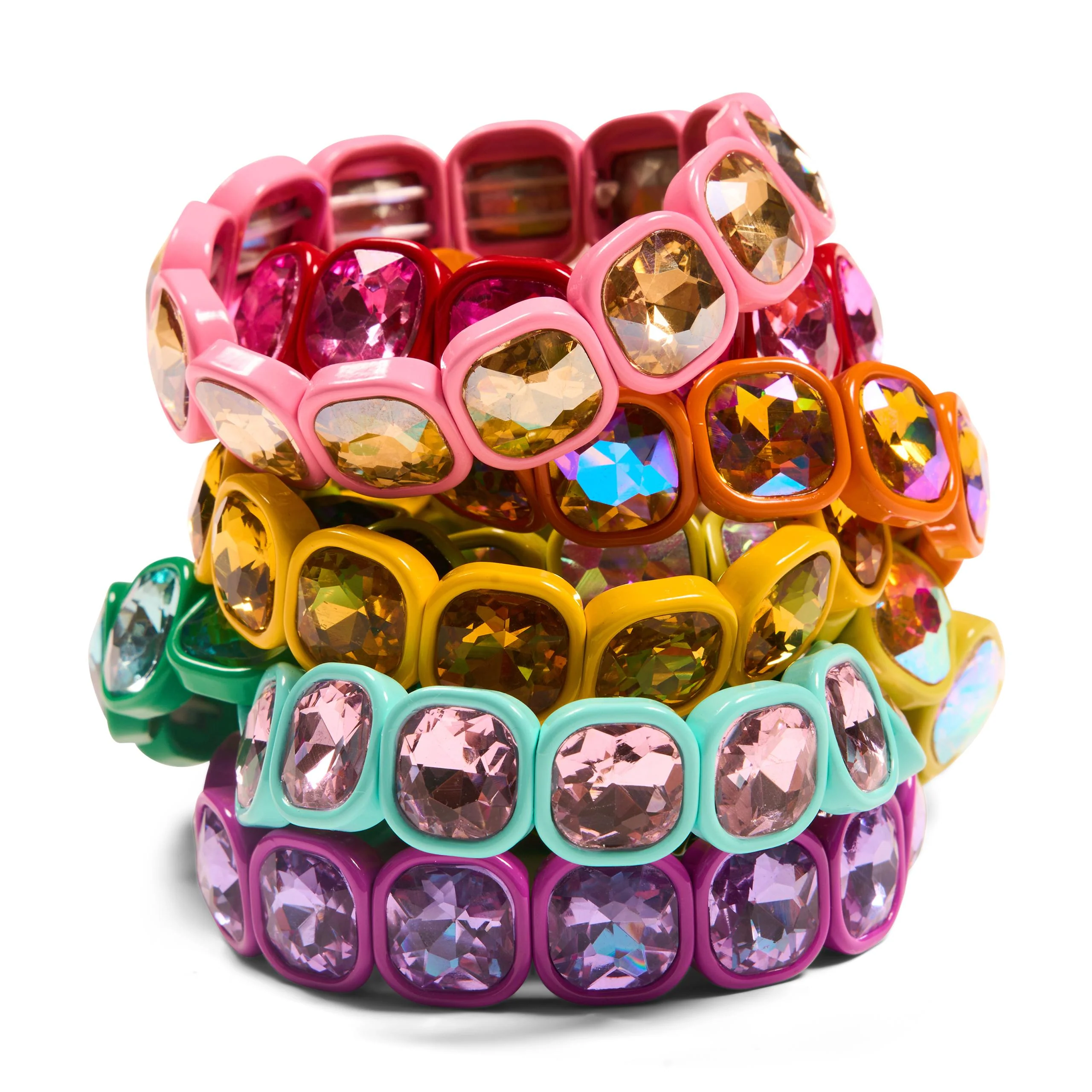 Malibu Sugar - Crystal Bracelet - Yellow - Image 3
