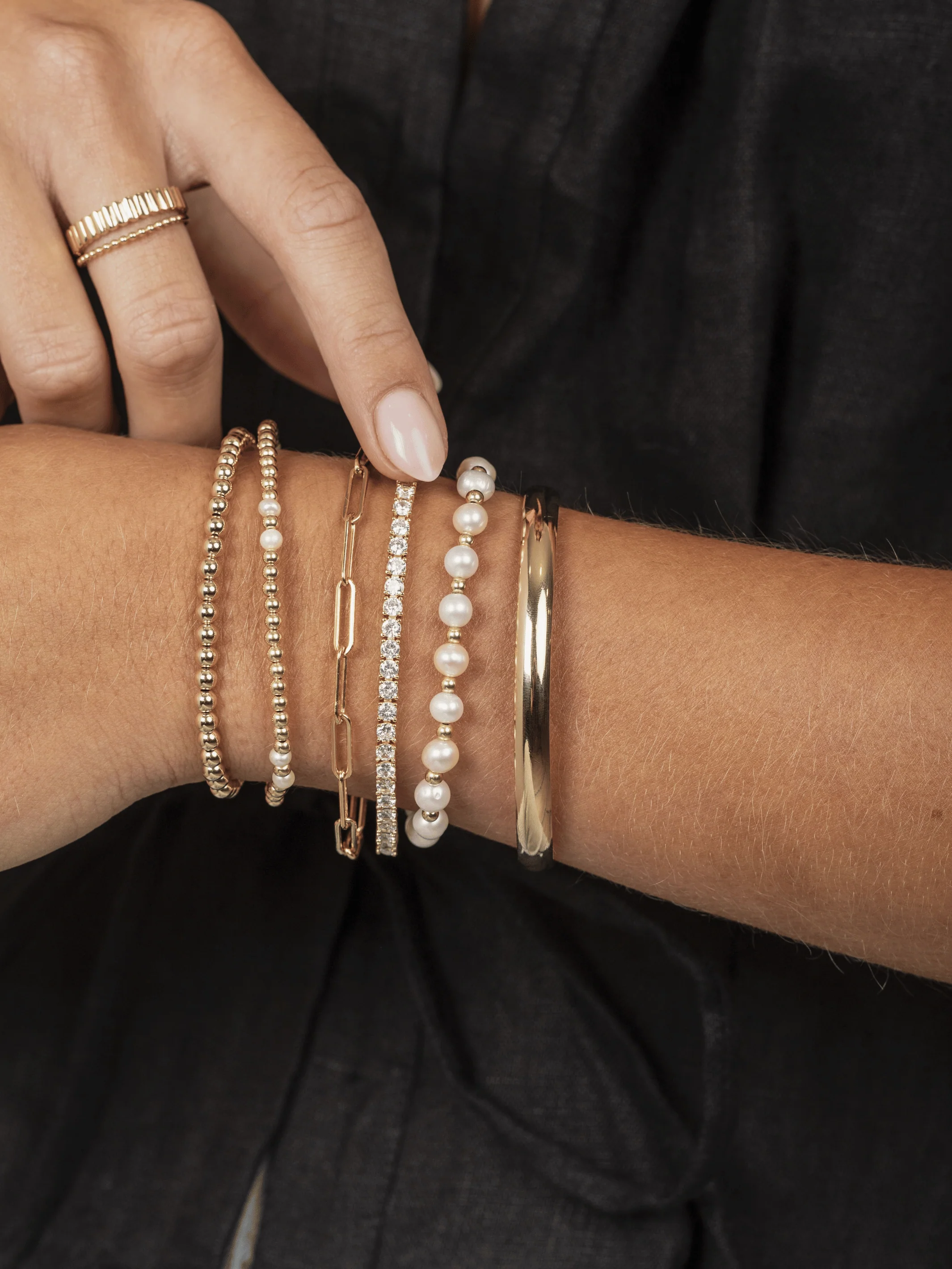 LeMel - CZ Tennis Bracelet - Large - Image 3