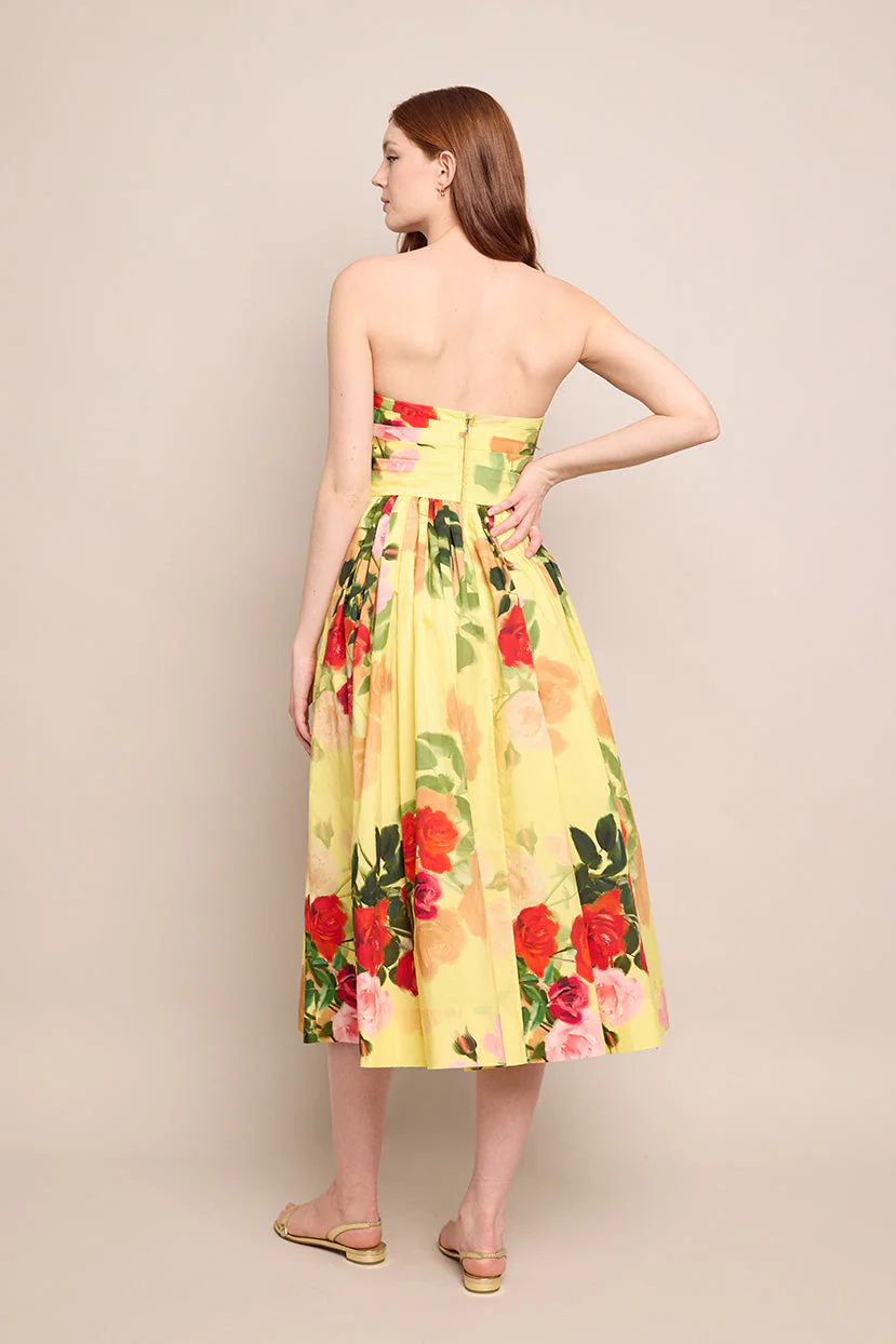 Cara Cara - Daria Dress - Le Rose Yellow - Image 3