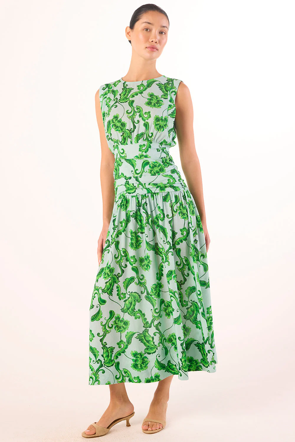 Misa Los Angeles - Divya Dress - Floral Paisley