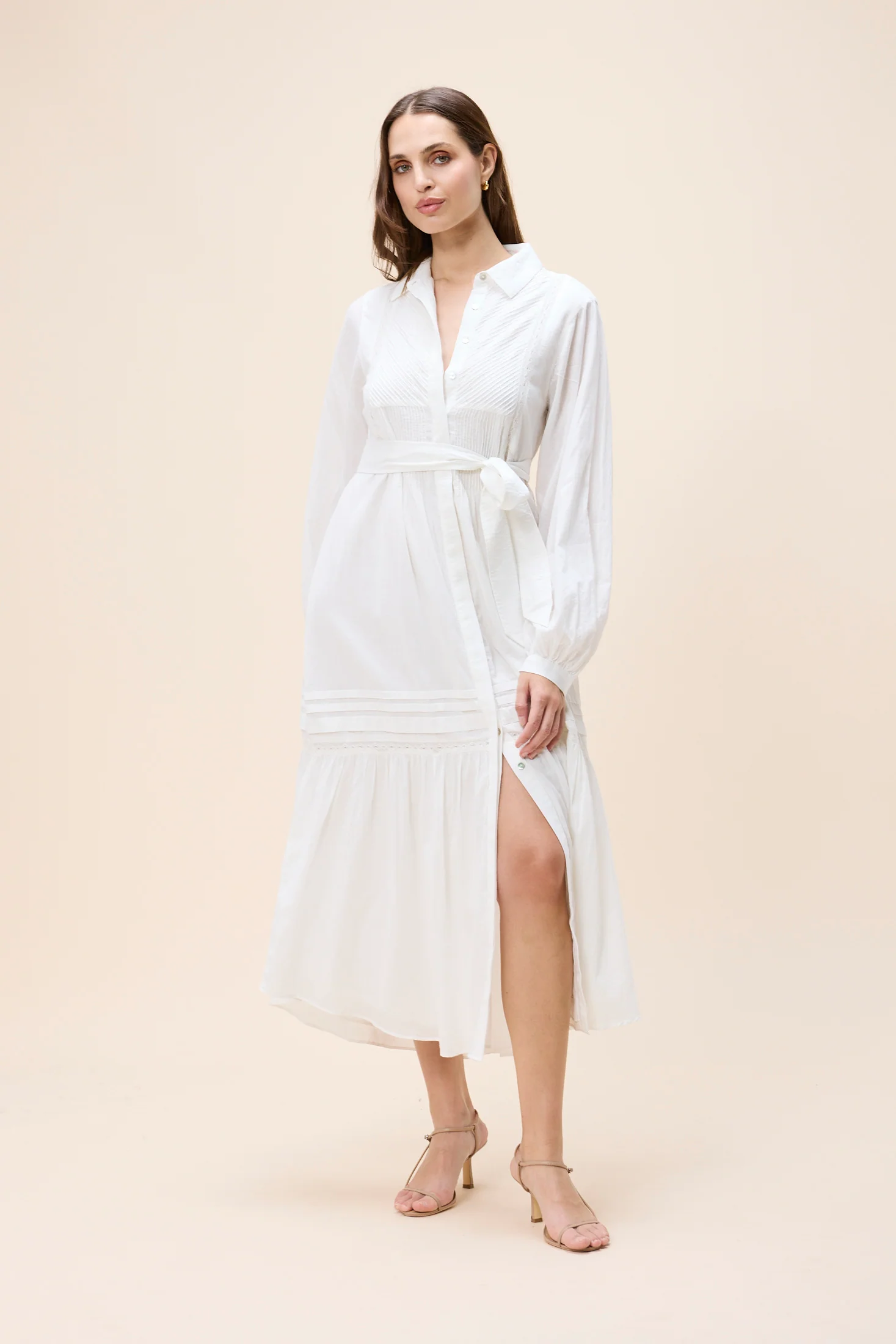 Cleobella - Doutzen Midi Dress - Ivory