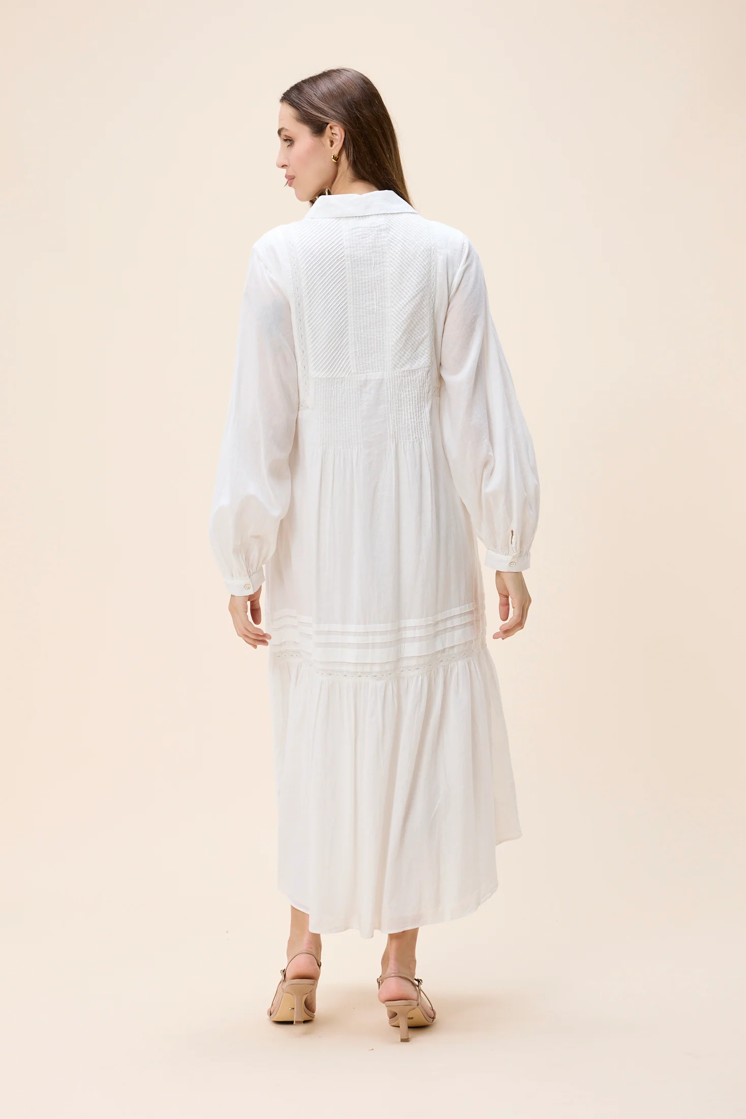 Cleobella - Doutzen Midi Dress - Ivory - Image 3