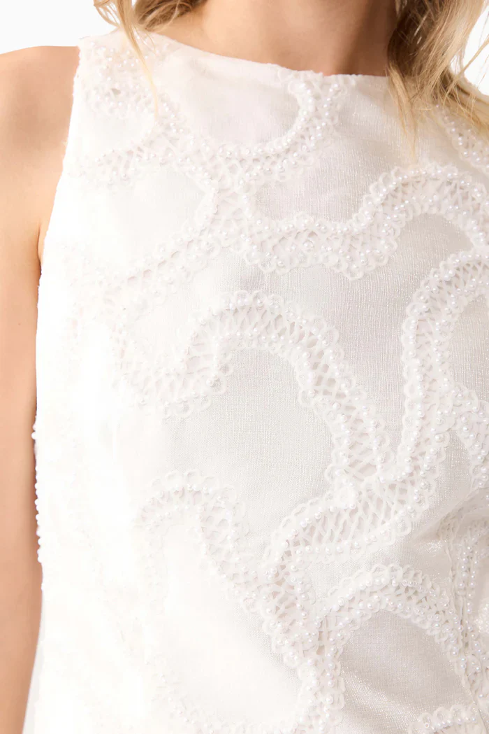 Elliatt - Elara Shift Dress - Ivory - Image 5