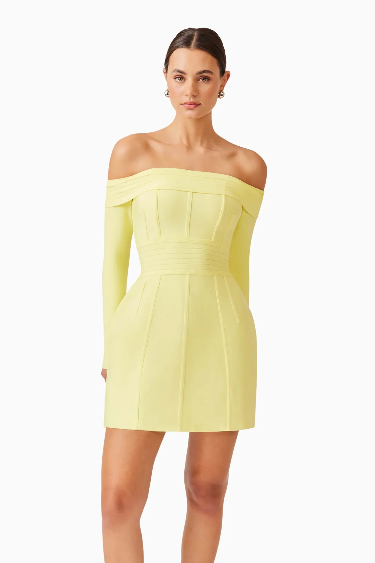 Elliatt - Katlyn Mini Dress - Lemon - Image 2