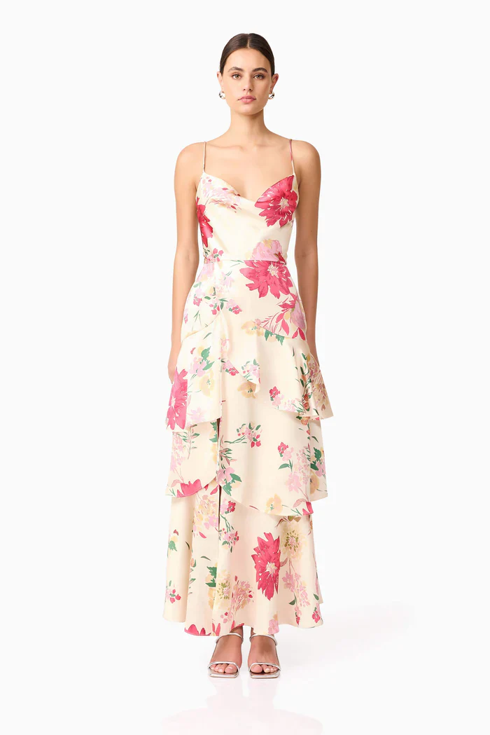 Elliatt - Rosalina Gown -  Ivory Floral