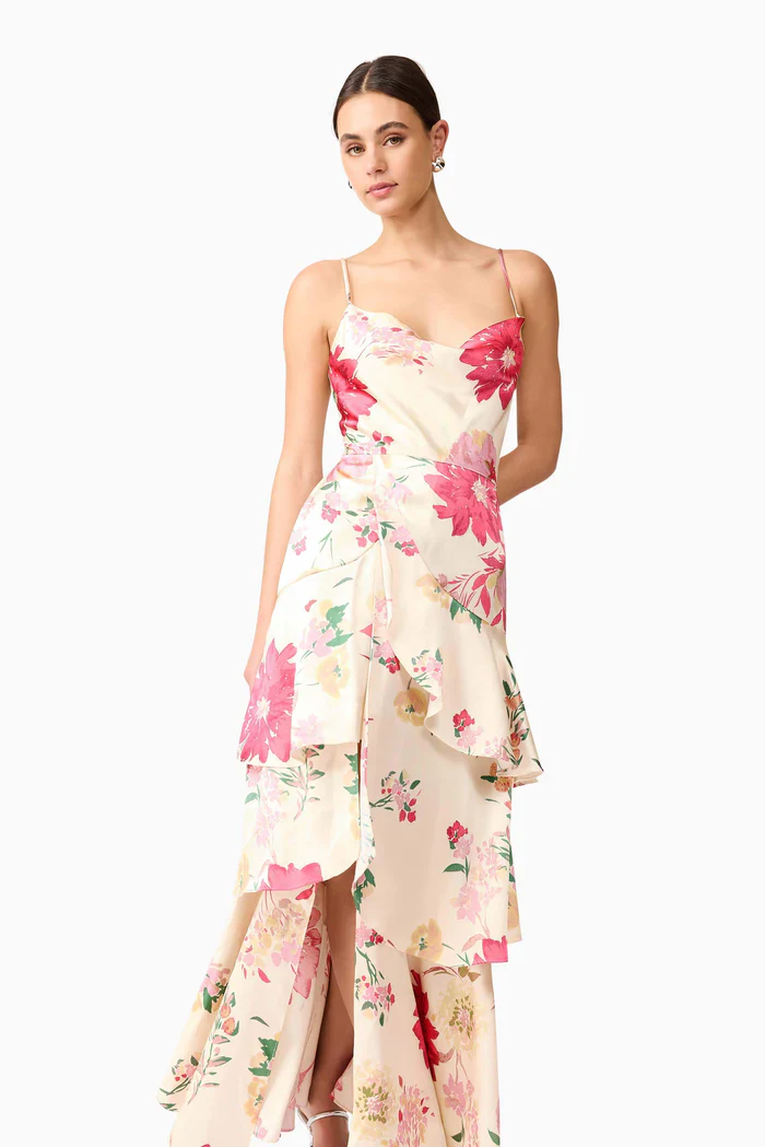 Elliatt - Rosalina Gown -  Ivory Floral - Image 2