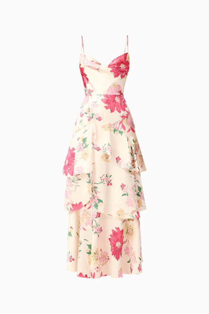 Elliatt - Rosalina Gown -  Ivory Floral - Image 6
