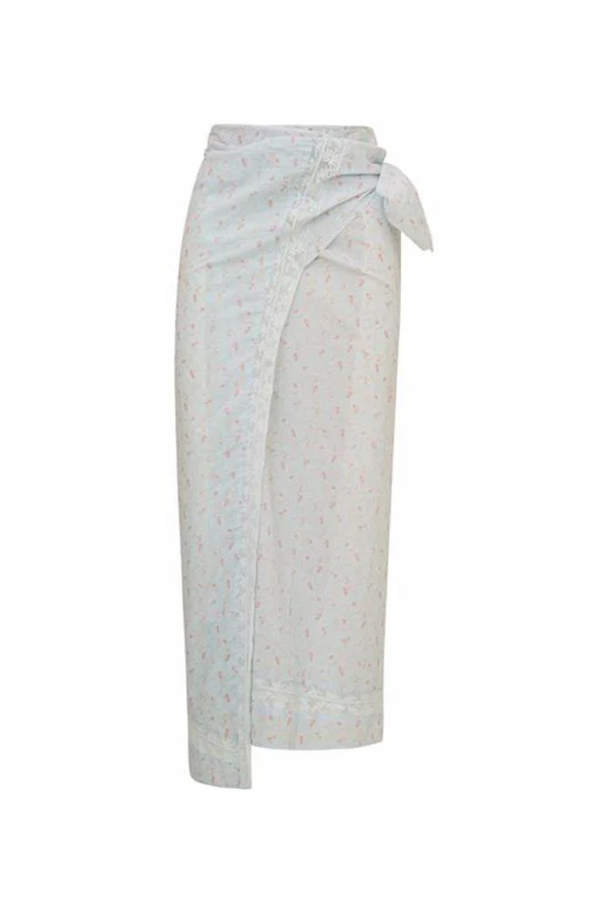 LoveShackFancy - Emabella Sarong - Cider Sky - Image 3