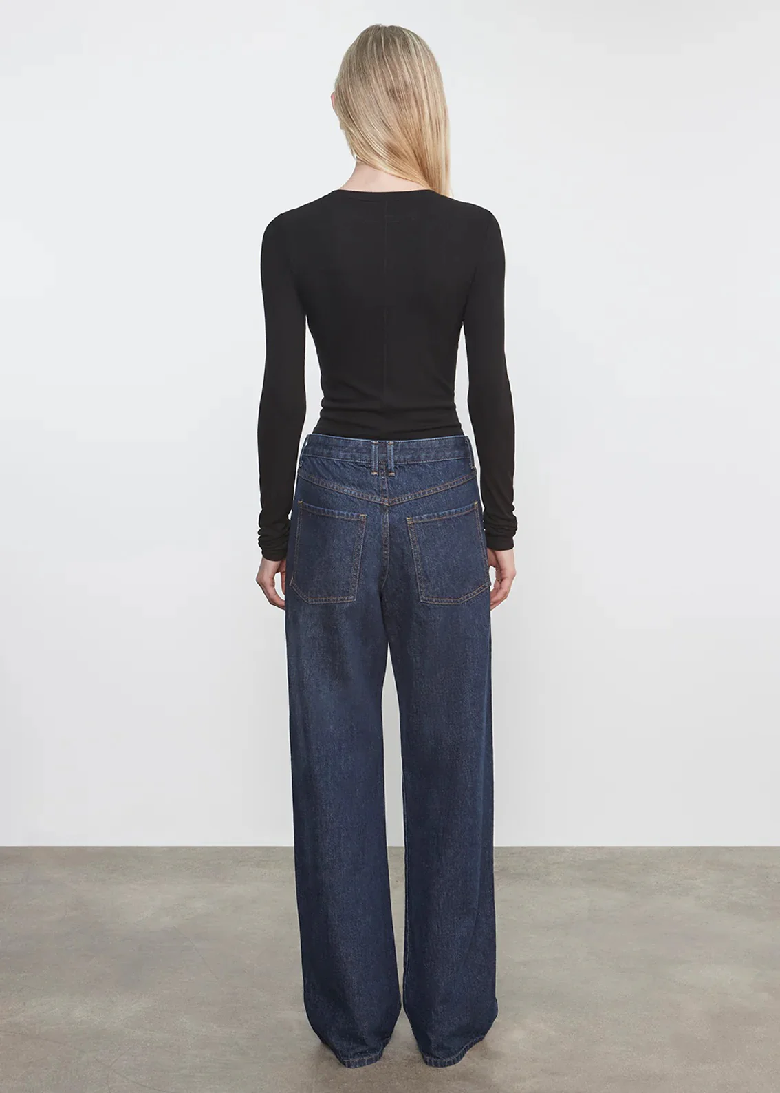Enza Costa - Silk Rib Essential Cardigan - Black - Image 3