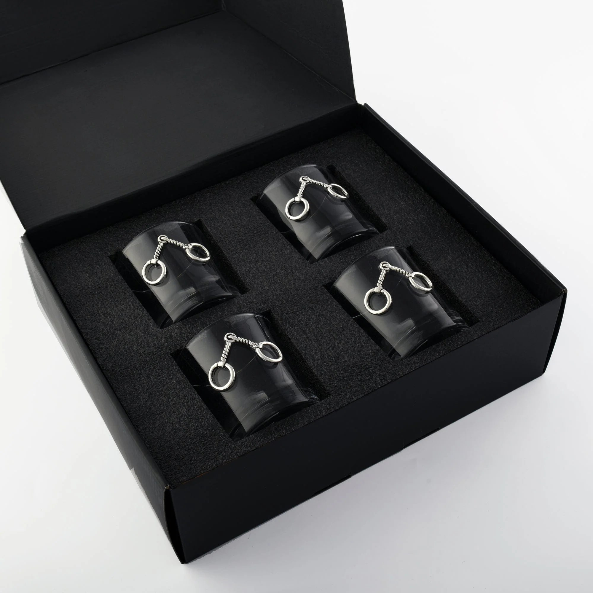 Equestrian Bit Bar Glasses Set of 4 - Image 4