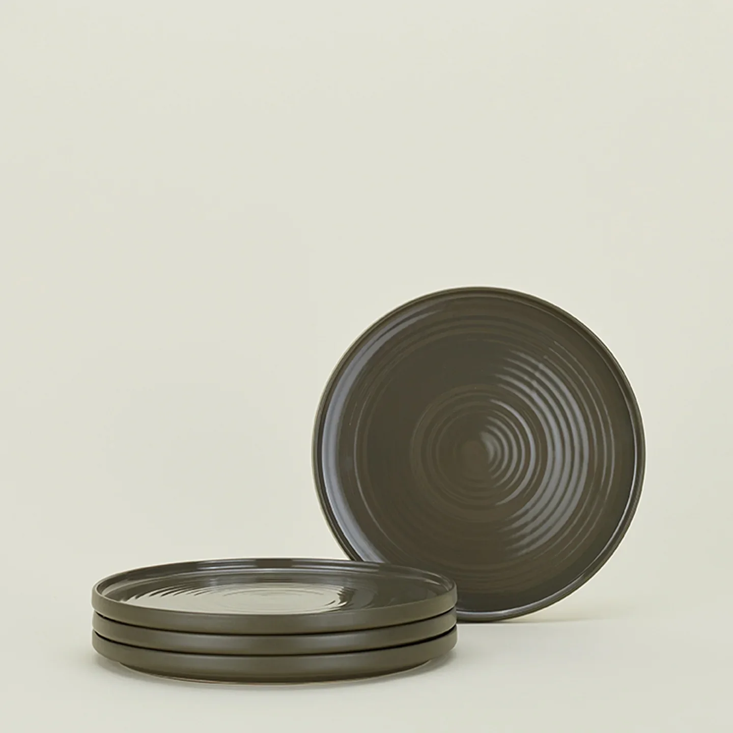Essential Dinner Plate, Olive - Image 3
