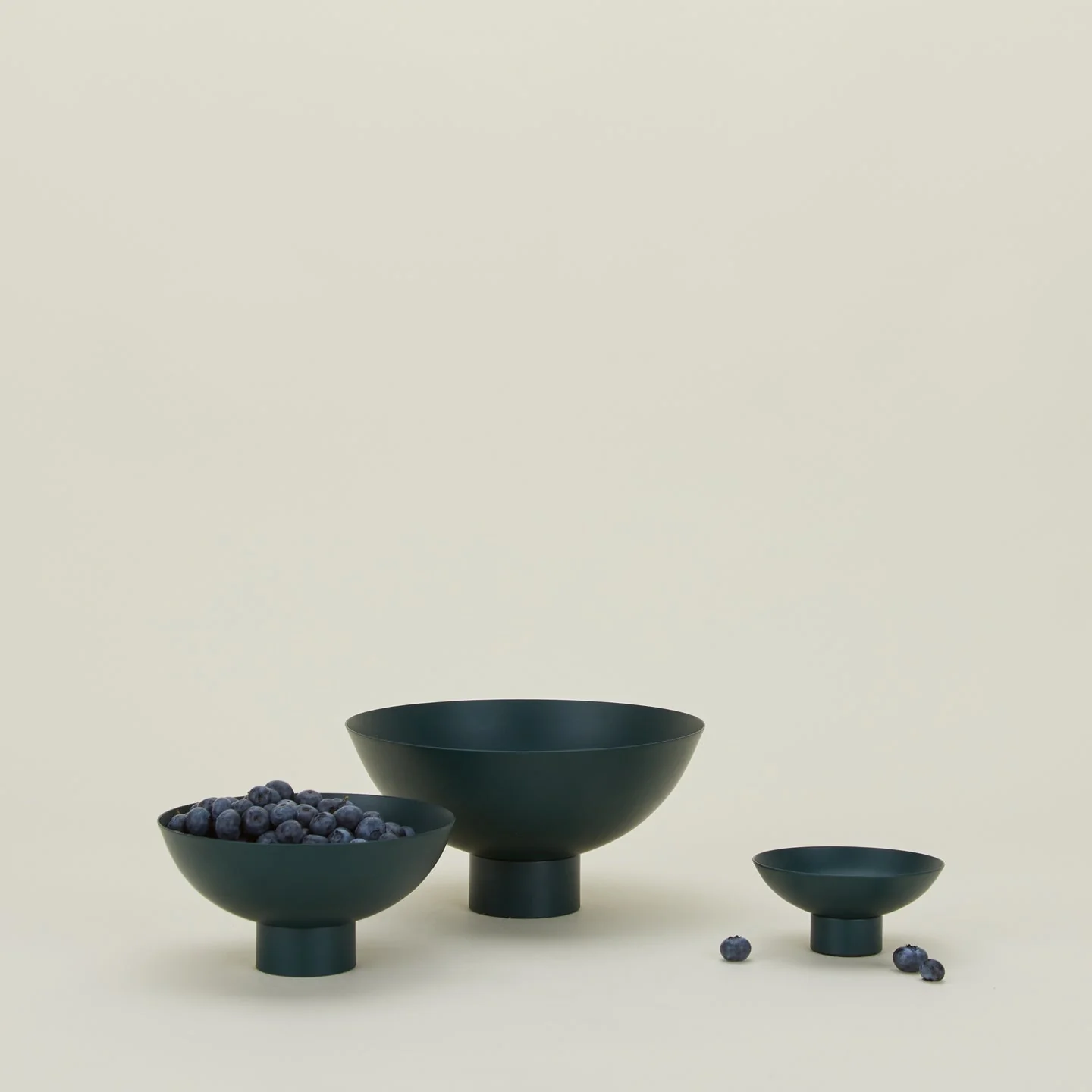Essential Footed Bowl - Peacock- Small - Image 3