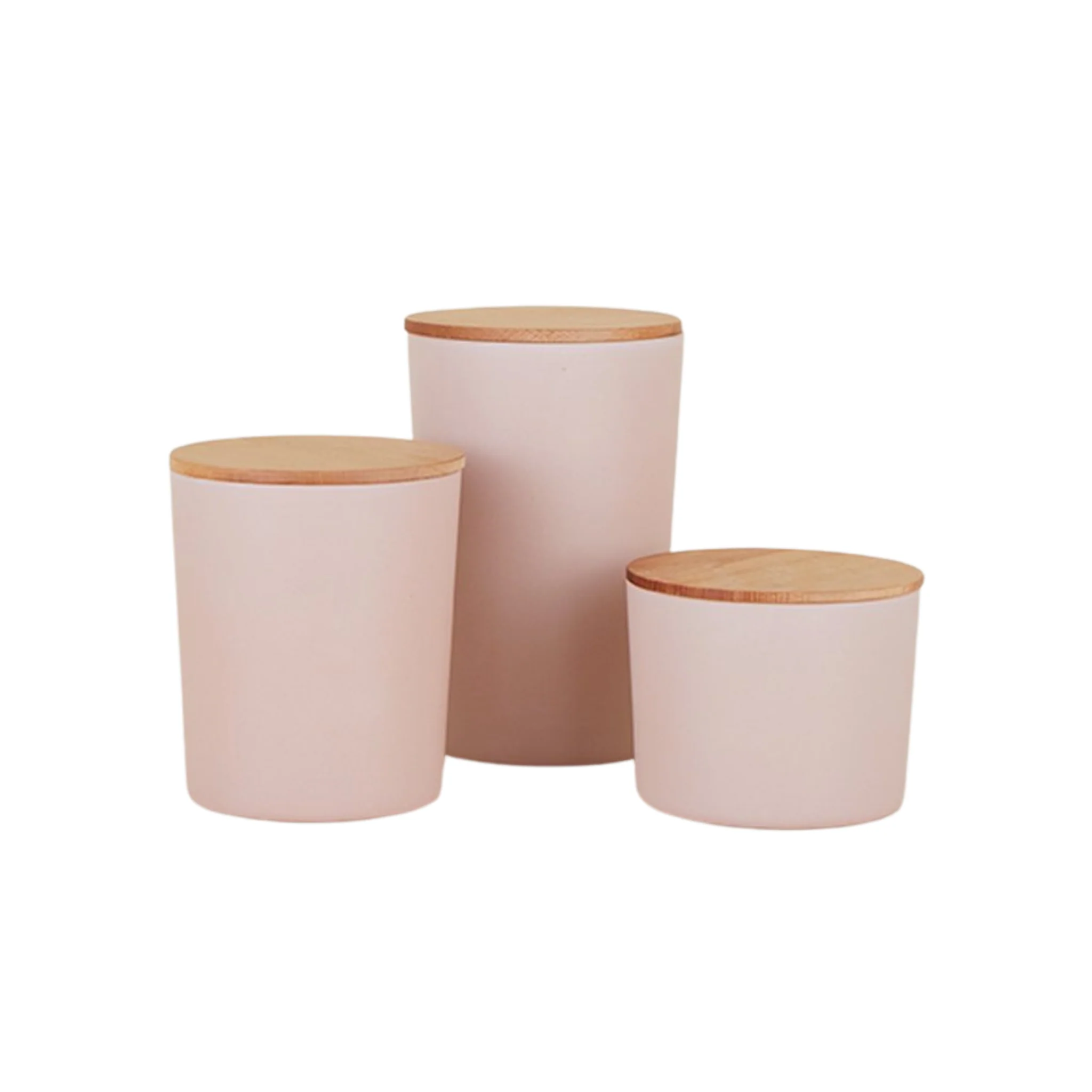 Essential Storage Container - Set of Three - Blush