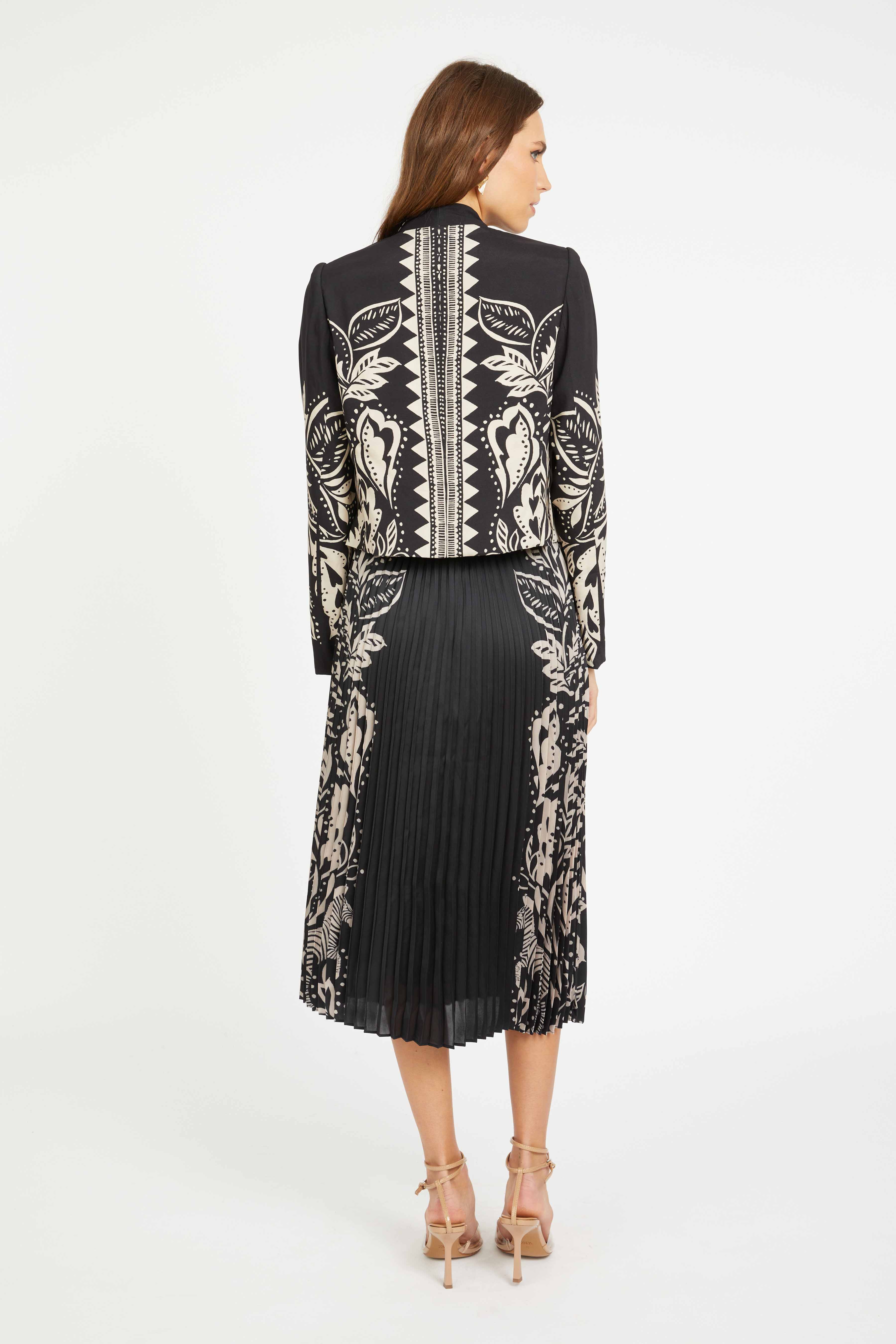 Cabellero - Ezra Reversible Blazer - Zebra Fern - Image 13