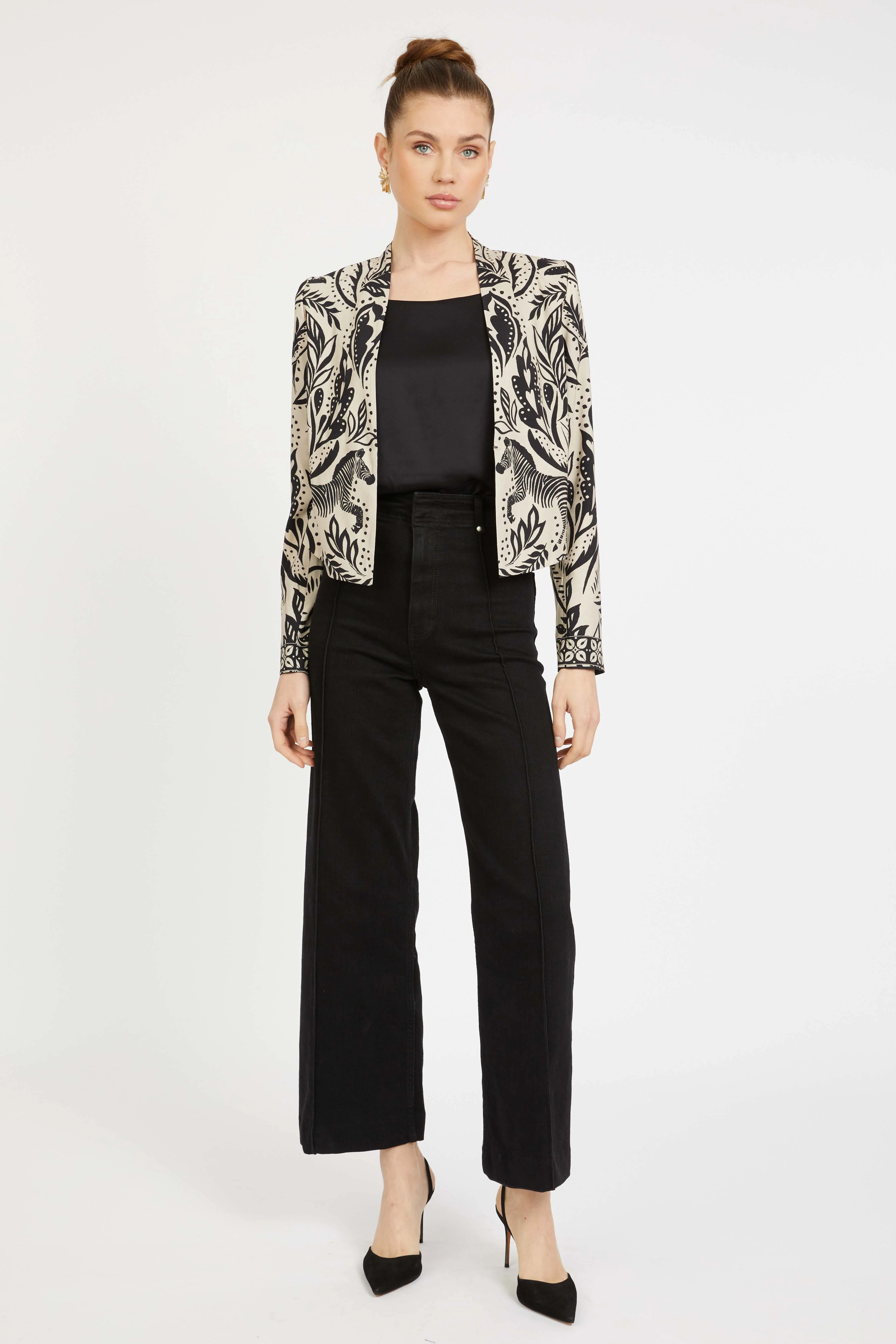 Cabellero - Ezra Reversible Blazer - Zebra Fern - Image 6