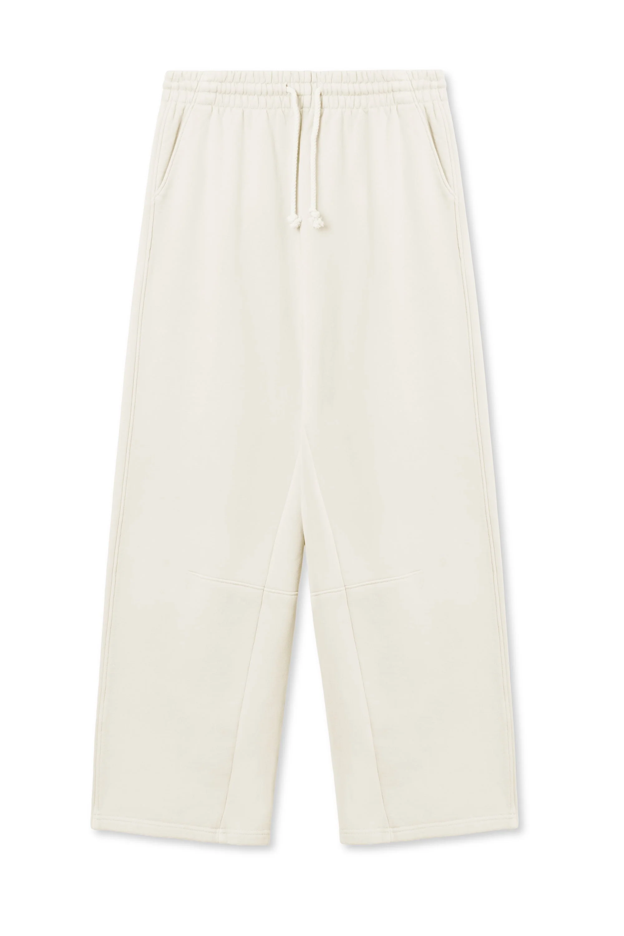 PerfectWhiteTee - Fallon Fleece Barrel Sweatpant – Sugar - Image 3