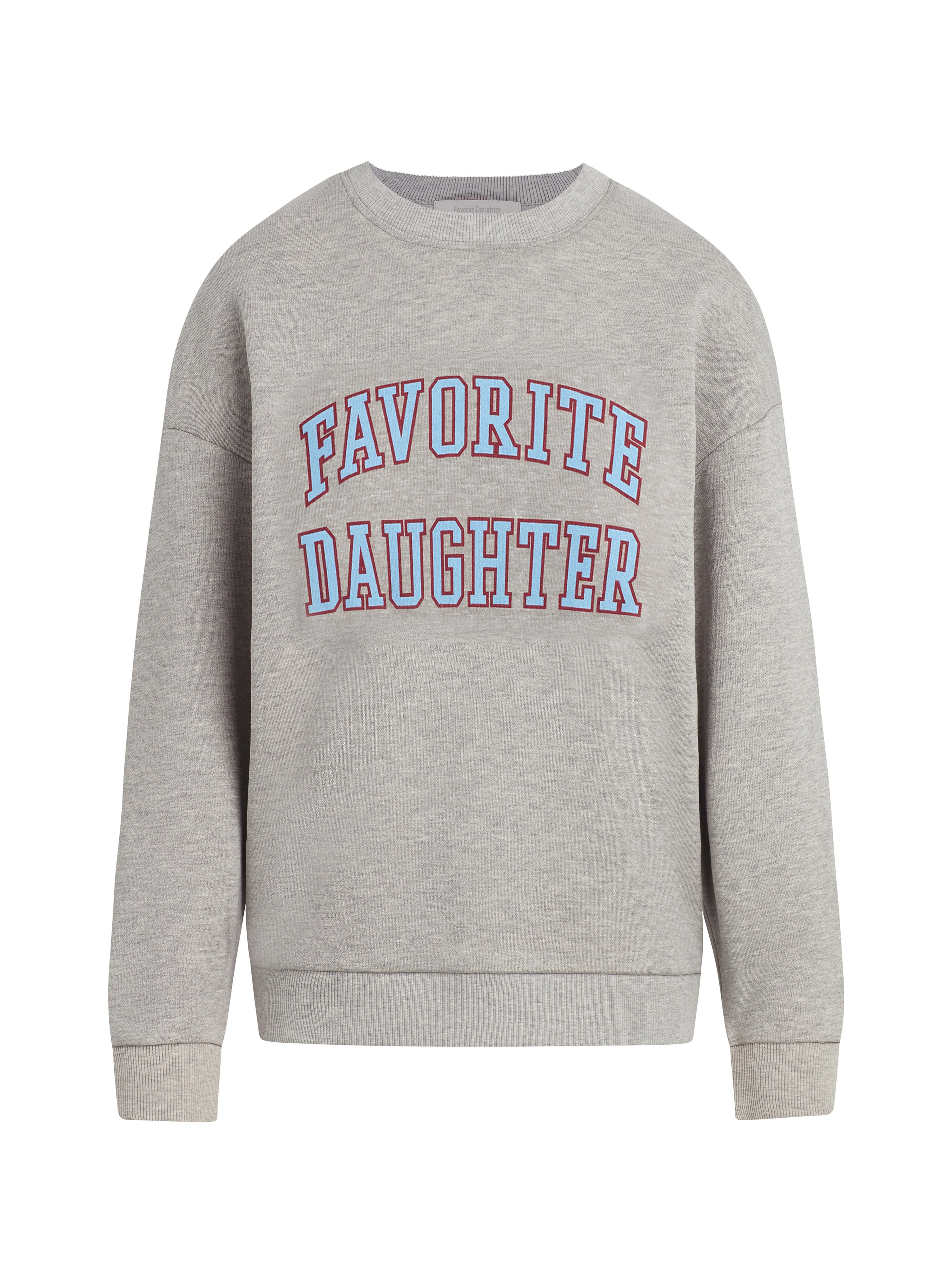 Favorite Daughter - The Collegiate Sweatshirt - Heather Grey