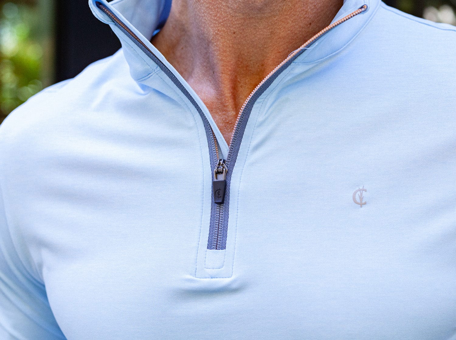 Criquet - Feather Performance Pullover - Heather Blue - Image 4