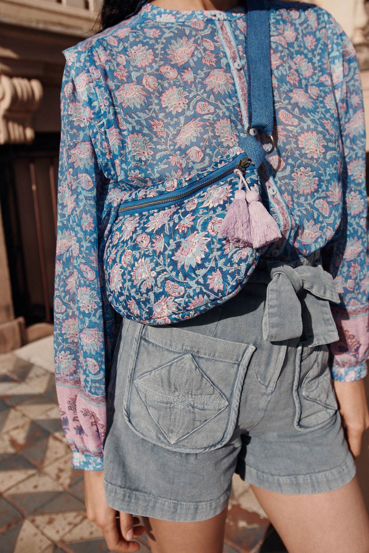 Louise Misha - Jane Blouse - Blue Capri Cove - Image 5