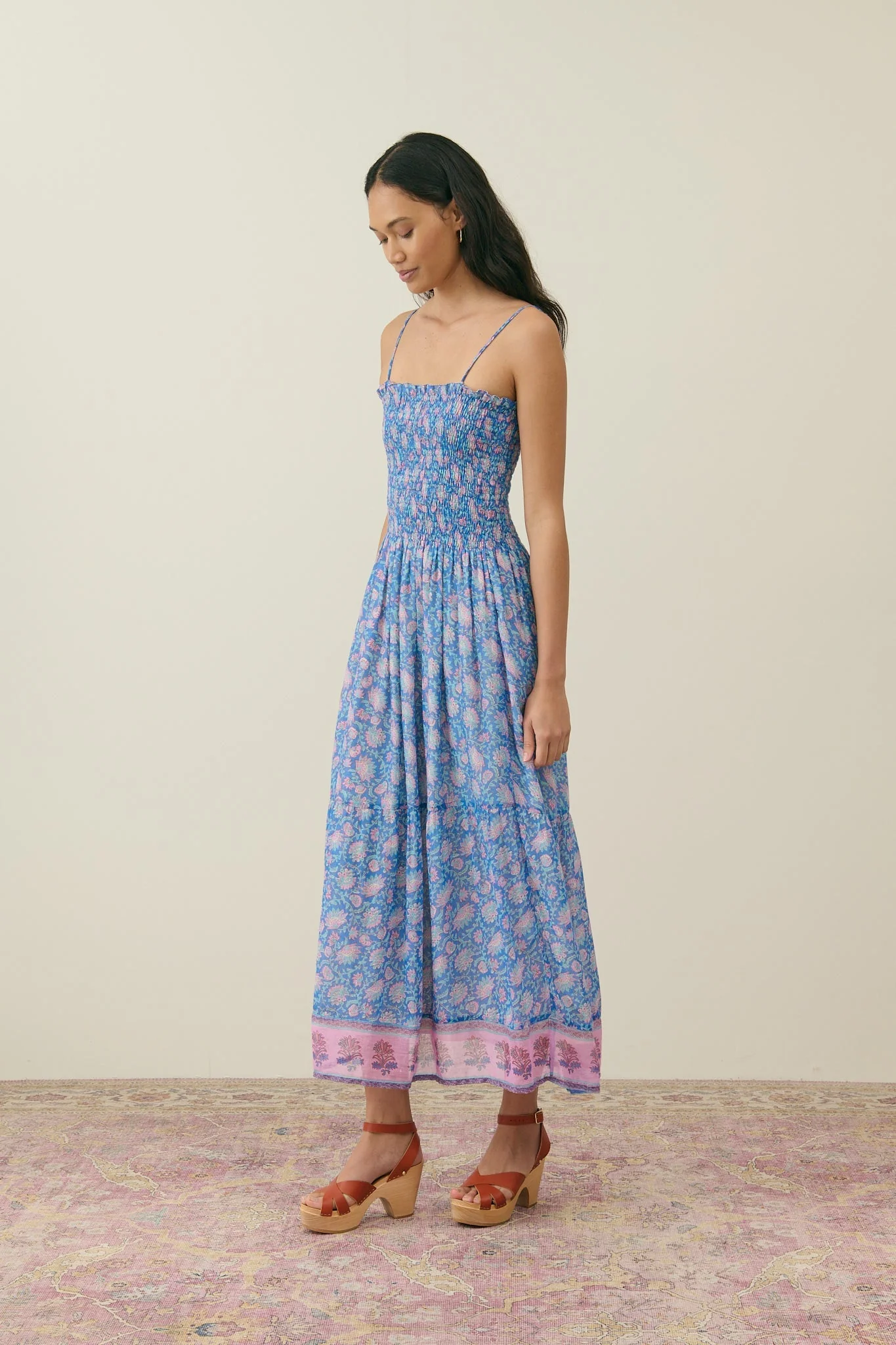 Louise Misha - Marciane Dress - Blue Capri Cove - Image 3