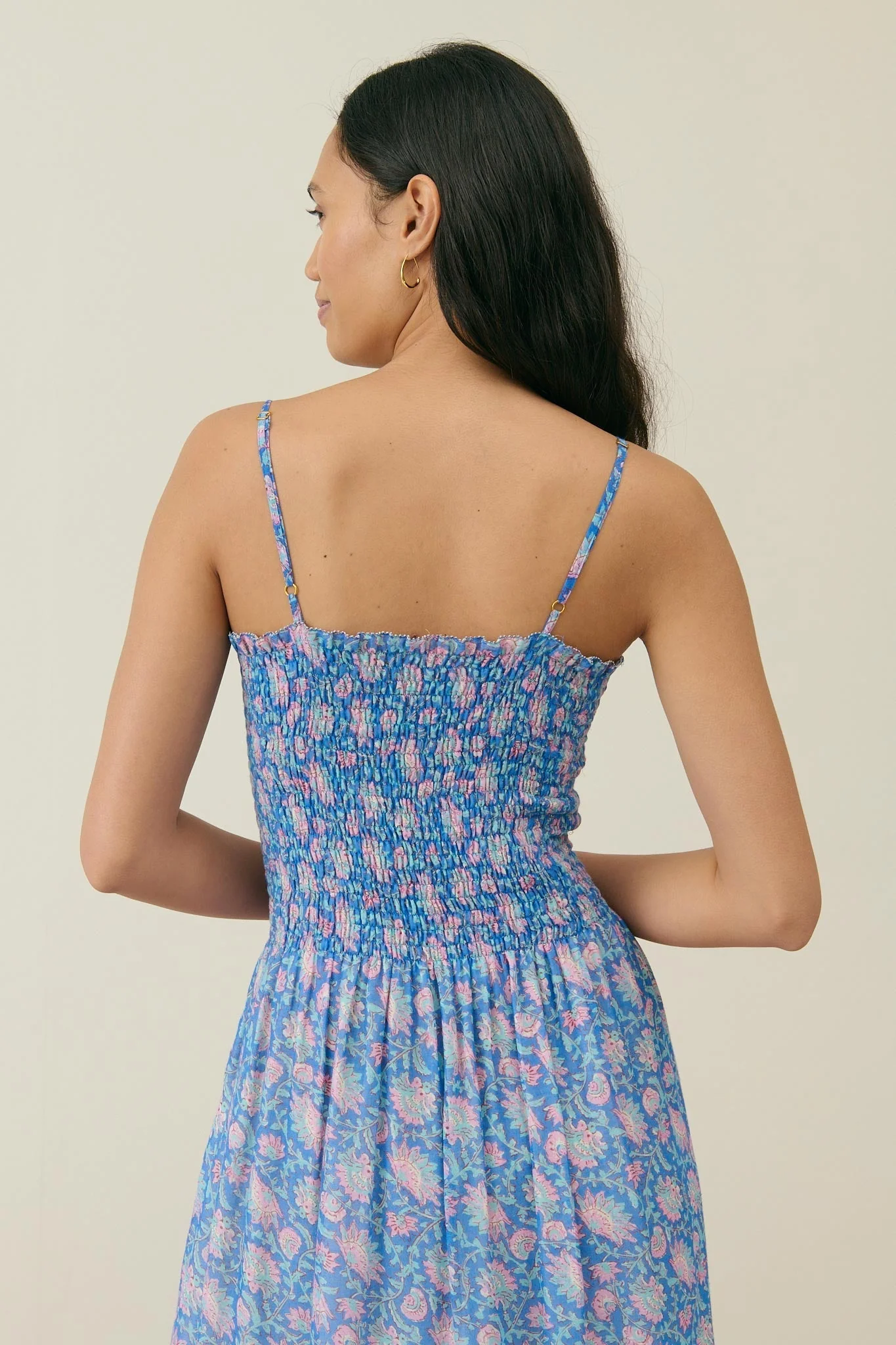 Louise Misha - Marciane Dress - Blue Capri Cove - Image 4
