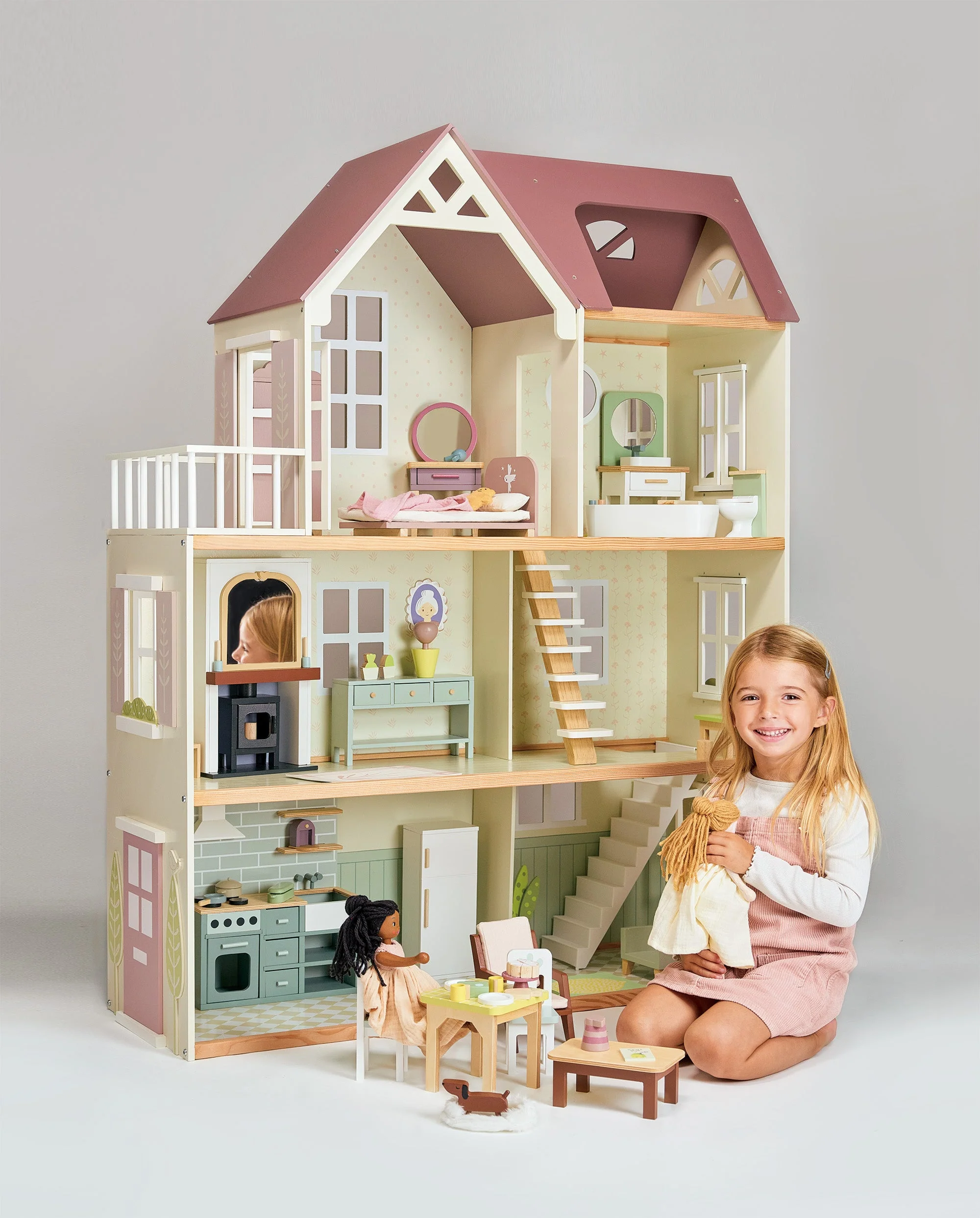 Ferne Wooden Doll - Image 2