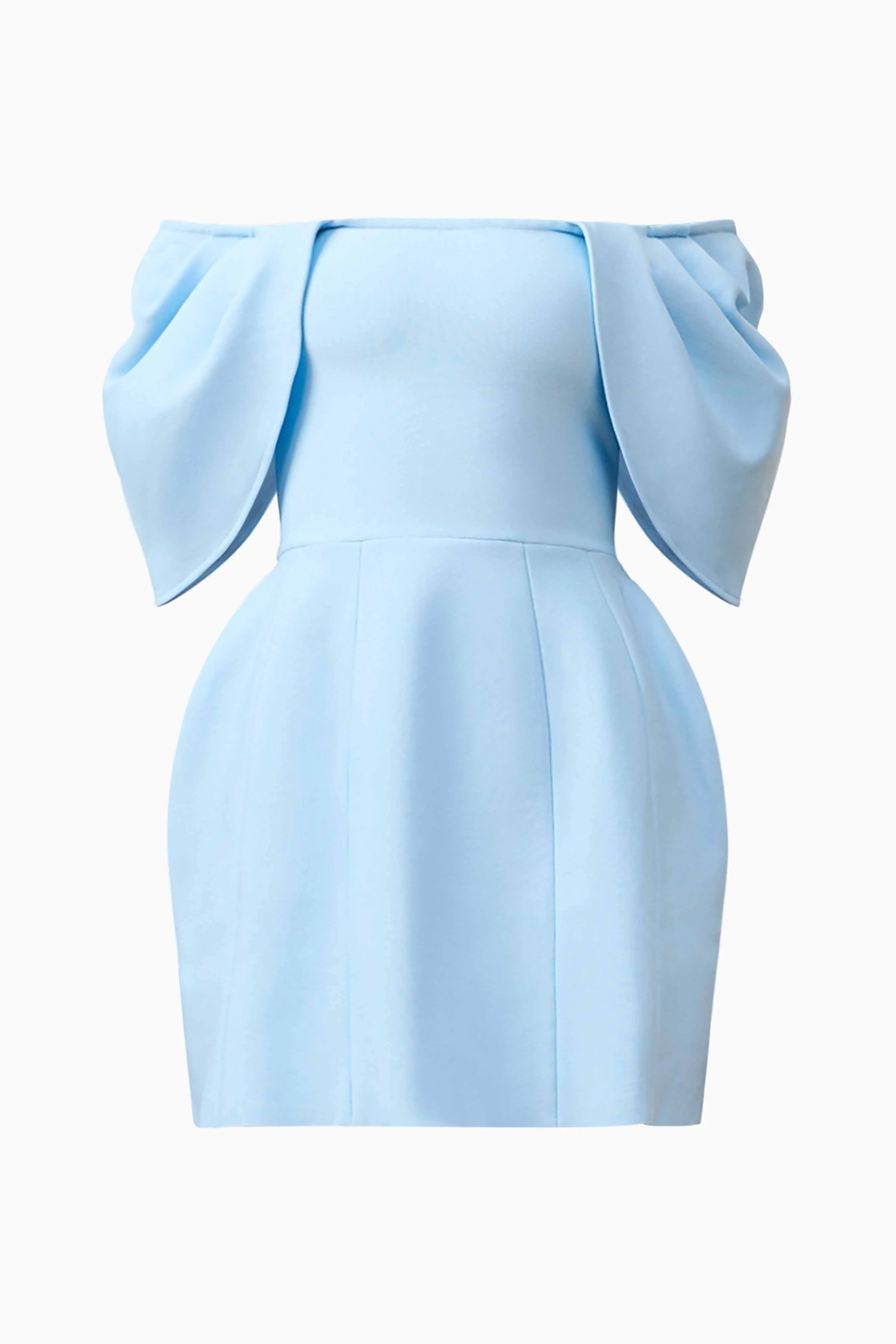 Elliatt - Fiona Off The Shoulder Mini Dress - Bridal Blue - Image 9