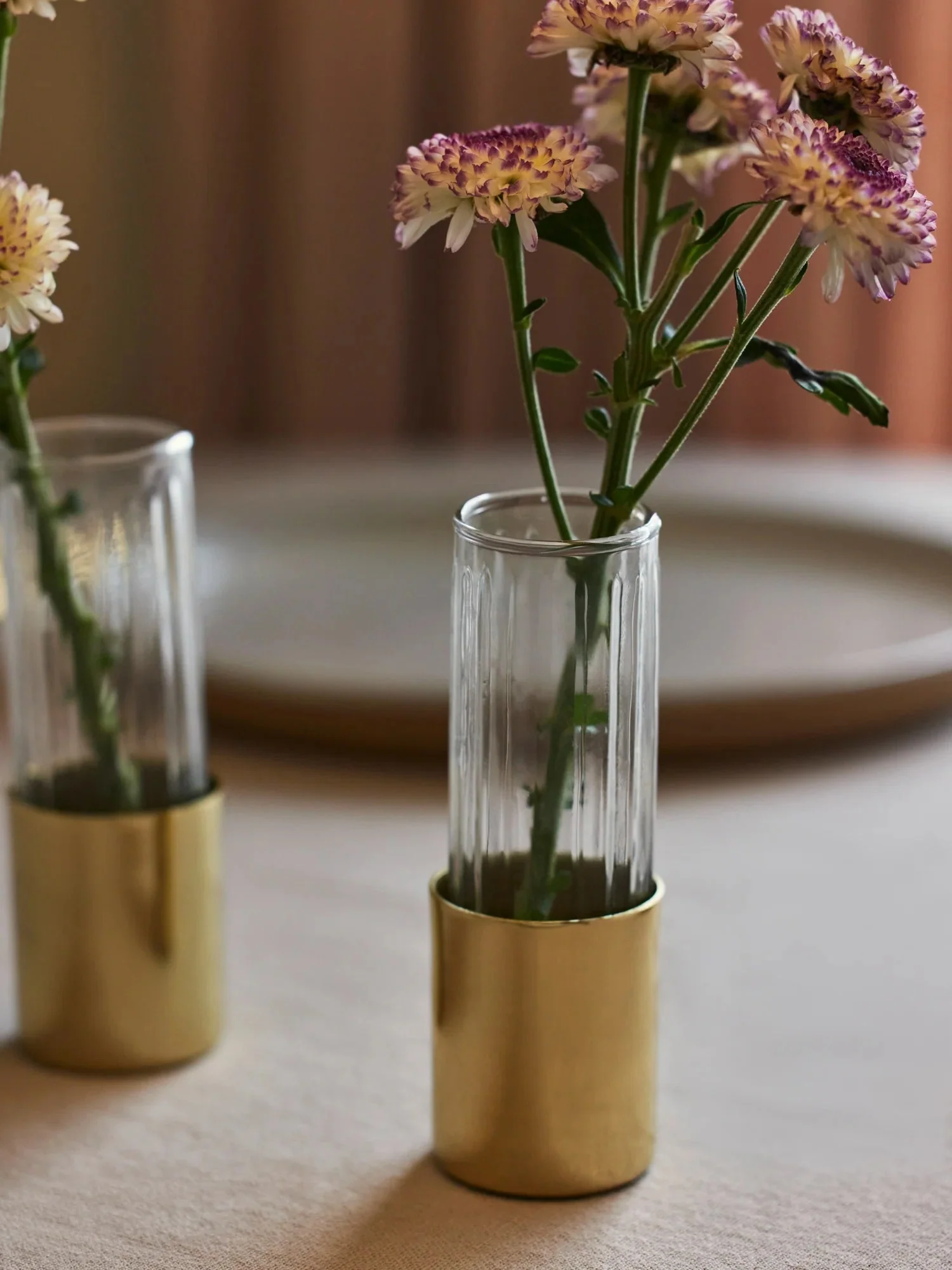 Fluted Glass Bud Vases, Set of 4 - Image 3