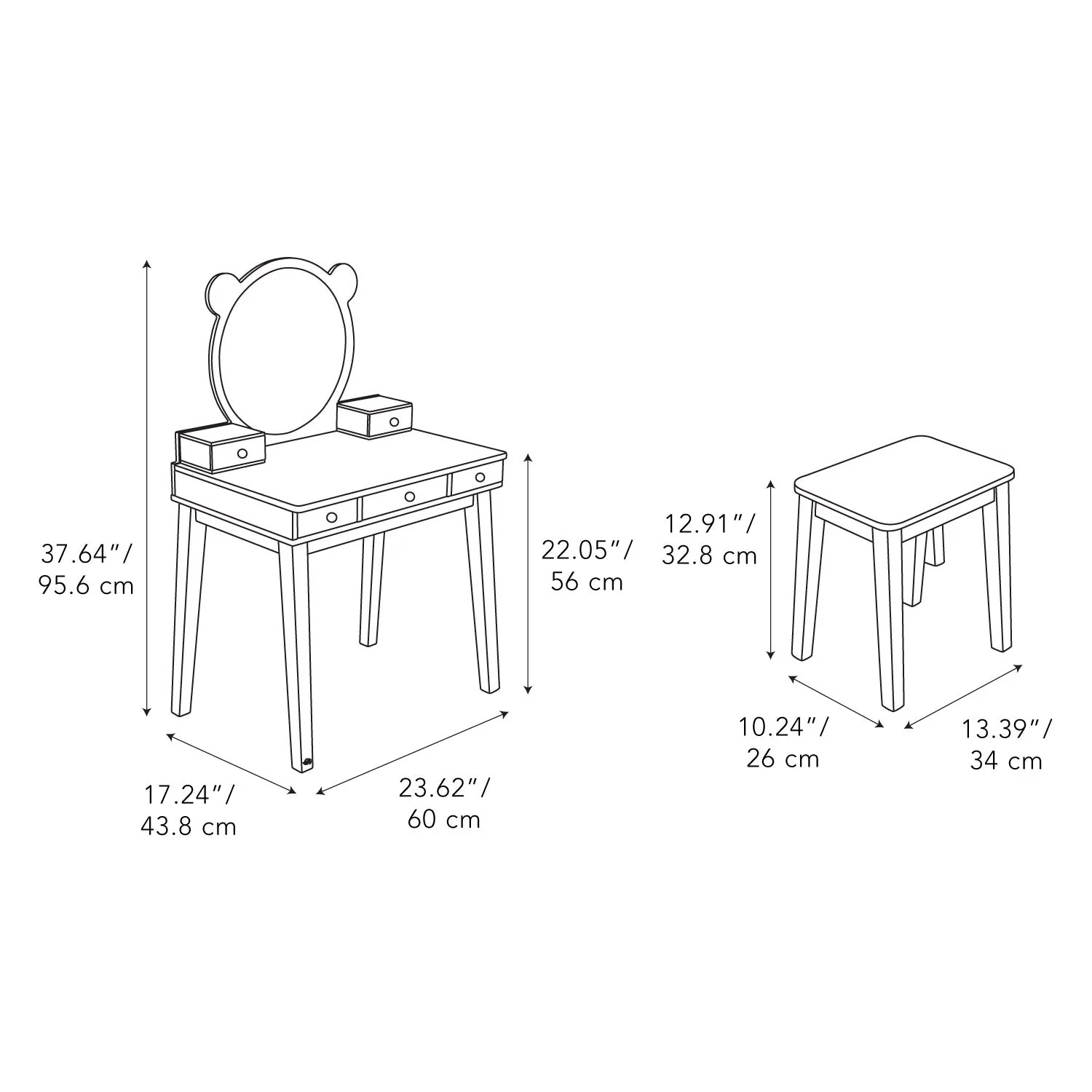 Forest Dressing Table - Image 6
