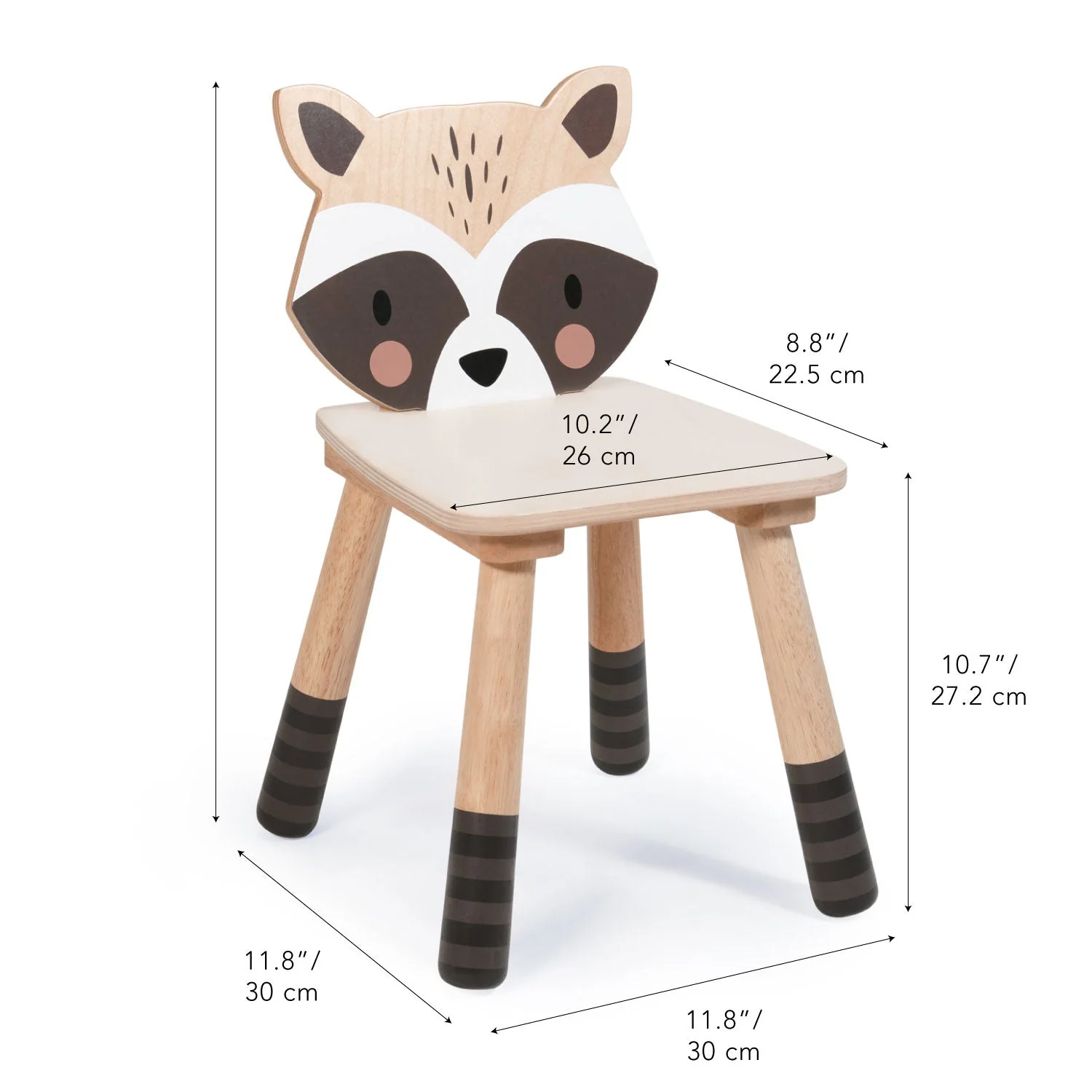 Forest Raccoon Chair - Image 3
